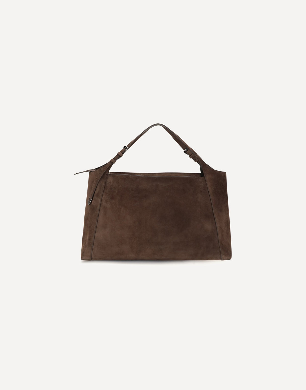 Brunello Cucinelli Sartorial Suede Shoulder Bag
