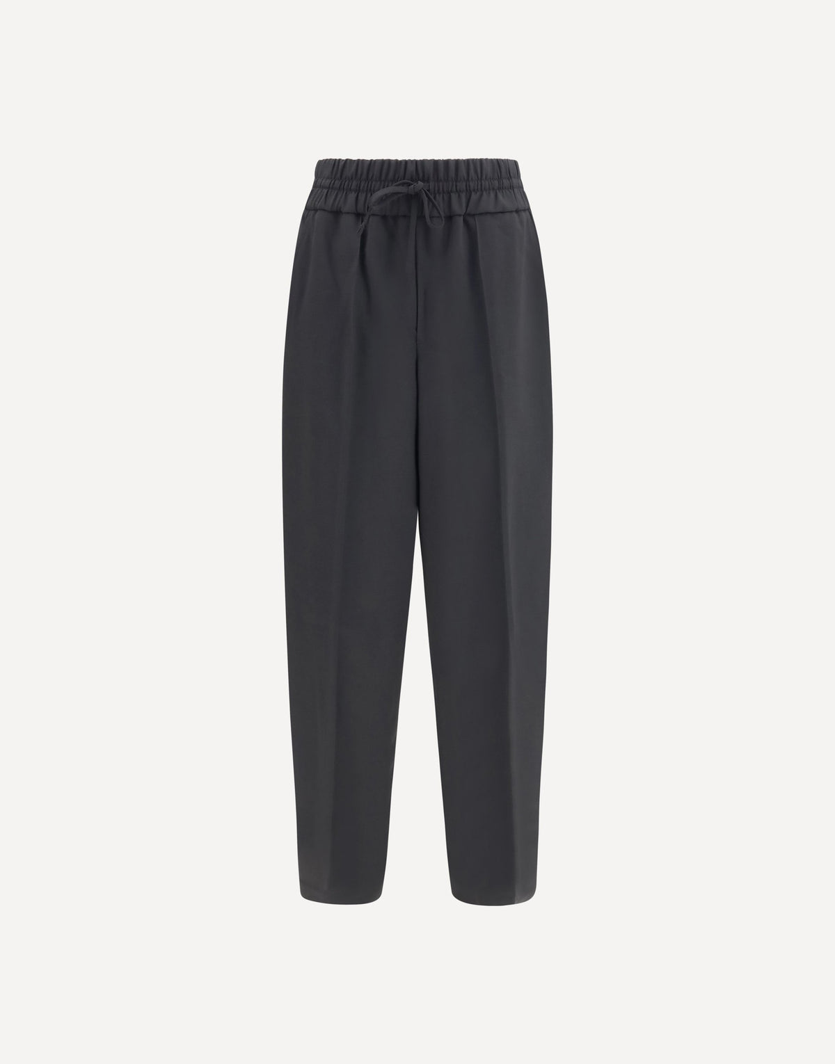 Ami Paris Wool Pants With Elasticated Waist