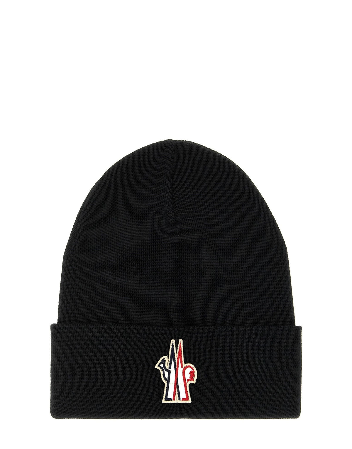 Moncler Grenoble Logo Patch Beanie