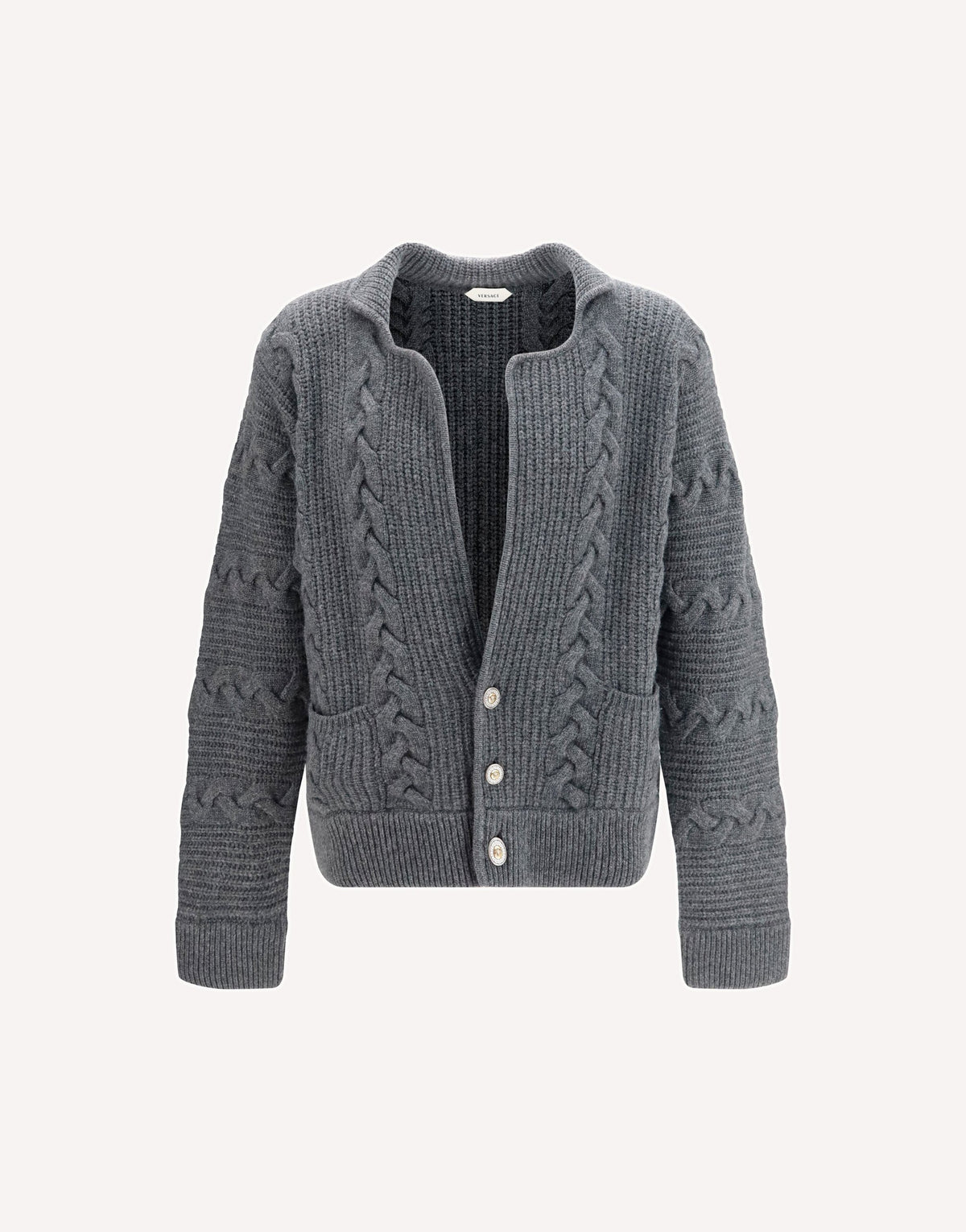 Versace Knitted Button Cardigan