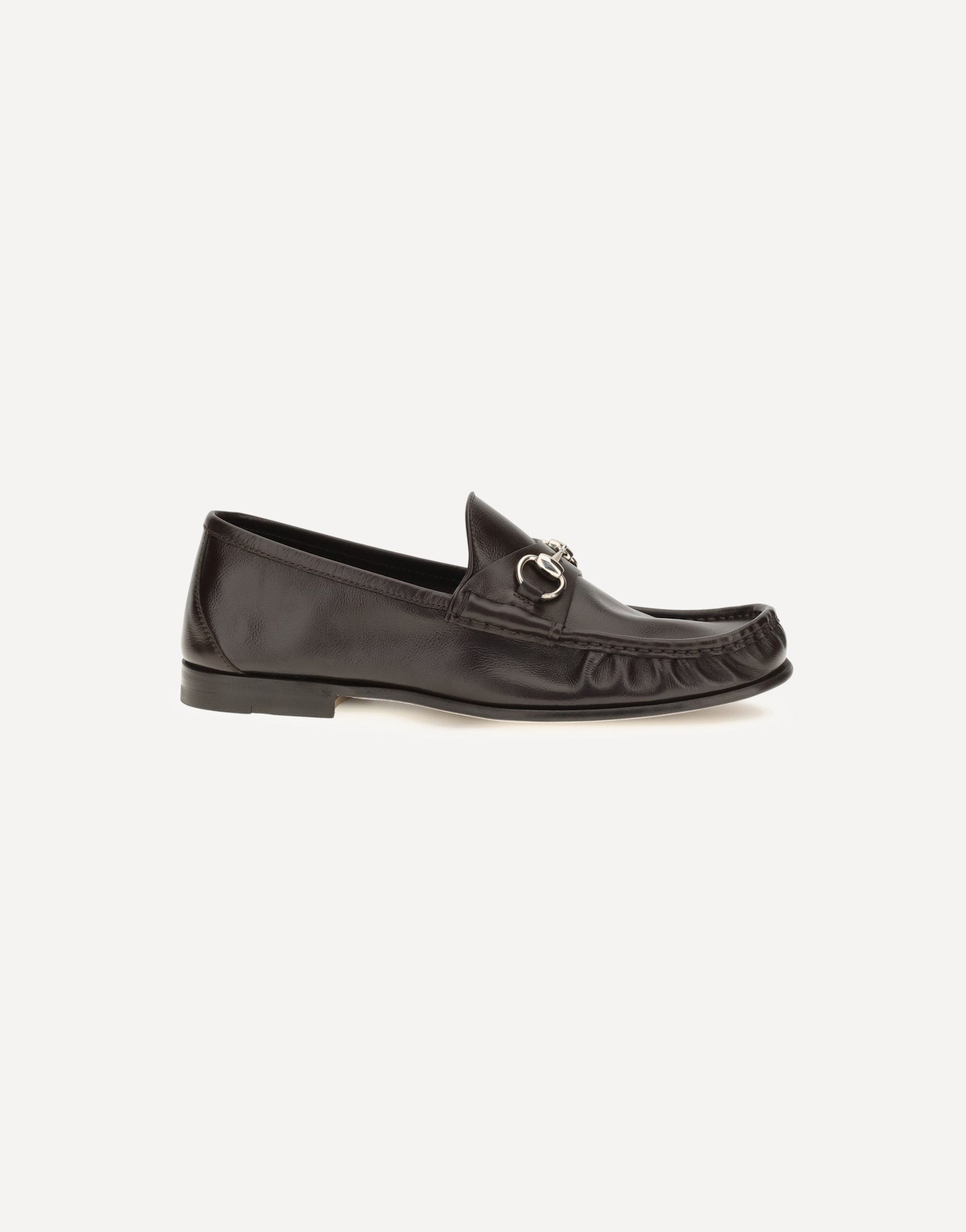 Gucci Lugano Leather Loafers