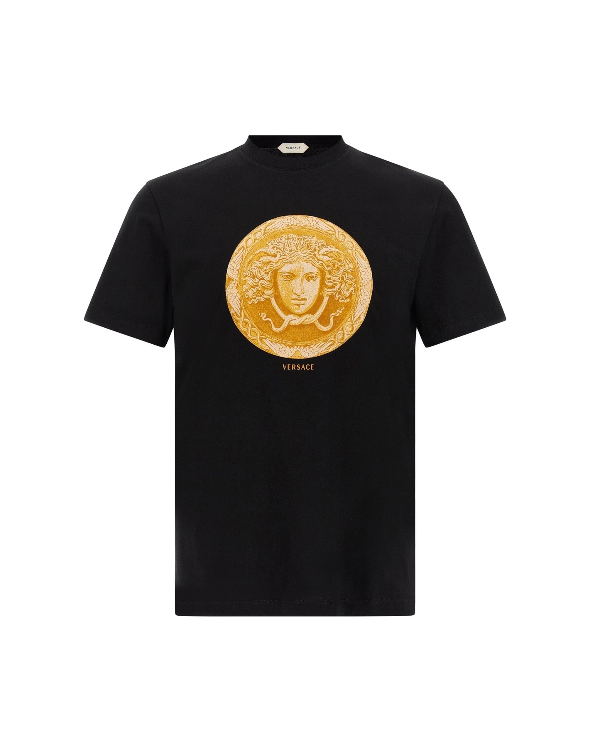 Versace Medusa Coin Print T-シャツ