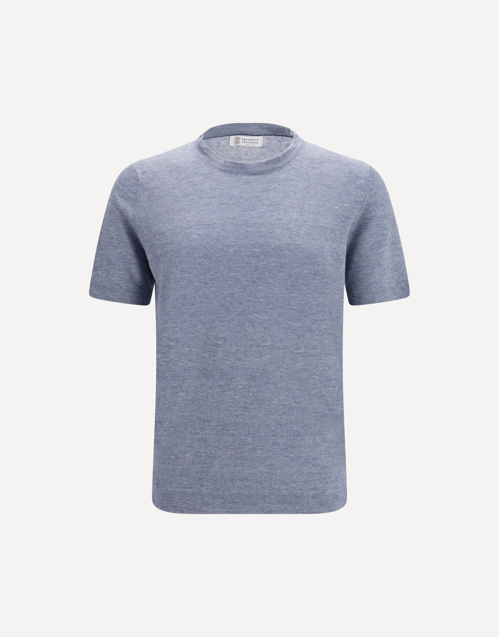 Brunello Cucinelli Linen Cotton Crewneck T-Shirt