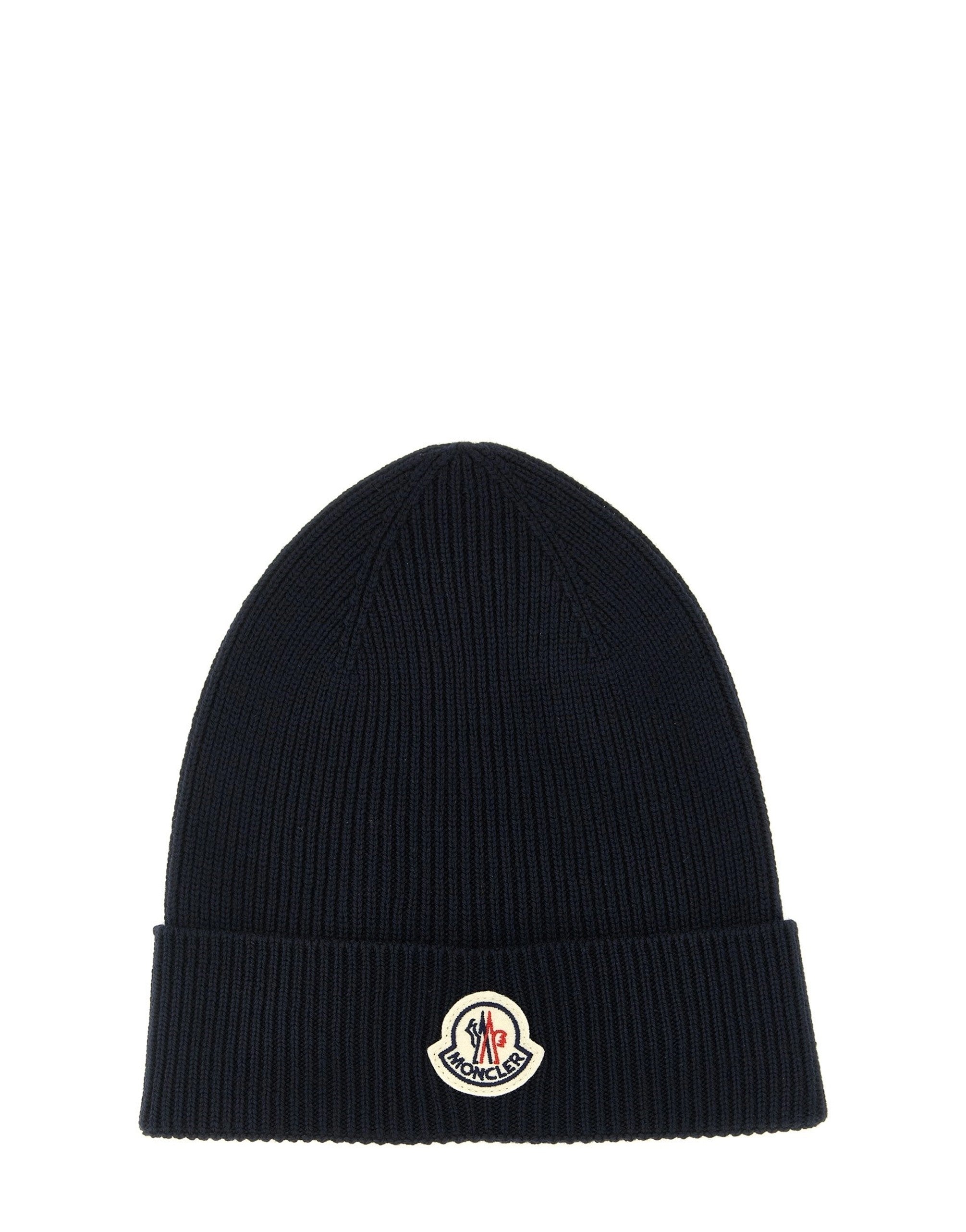 Moncler Ribbed Wool Beanie