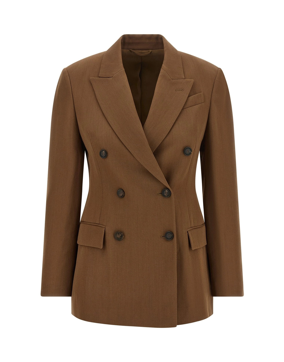 Brunello Cucinelli Double-Breasted Virgin Wool Blazer