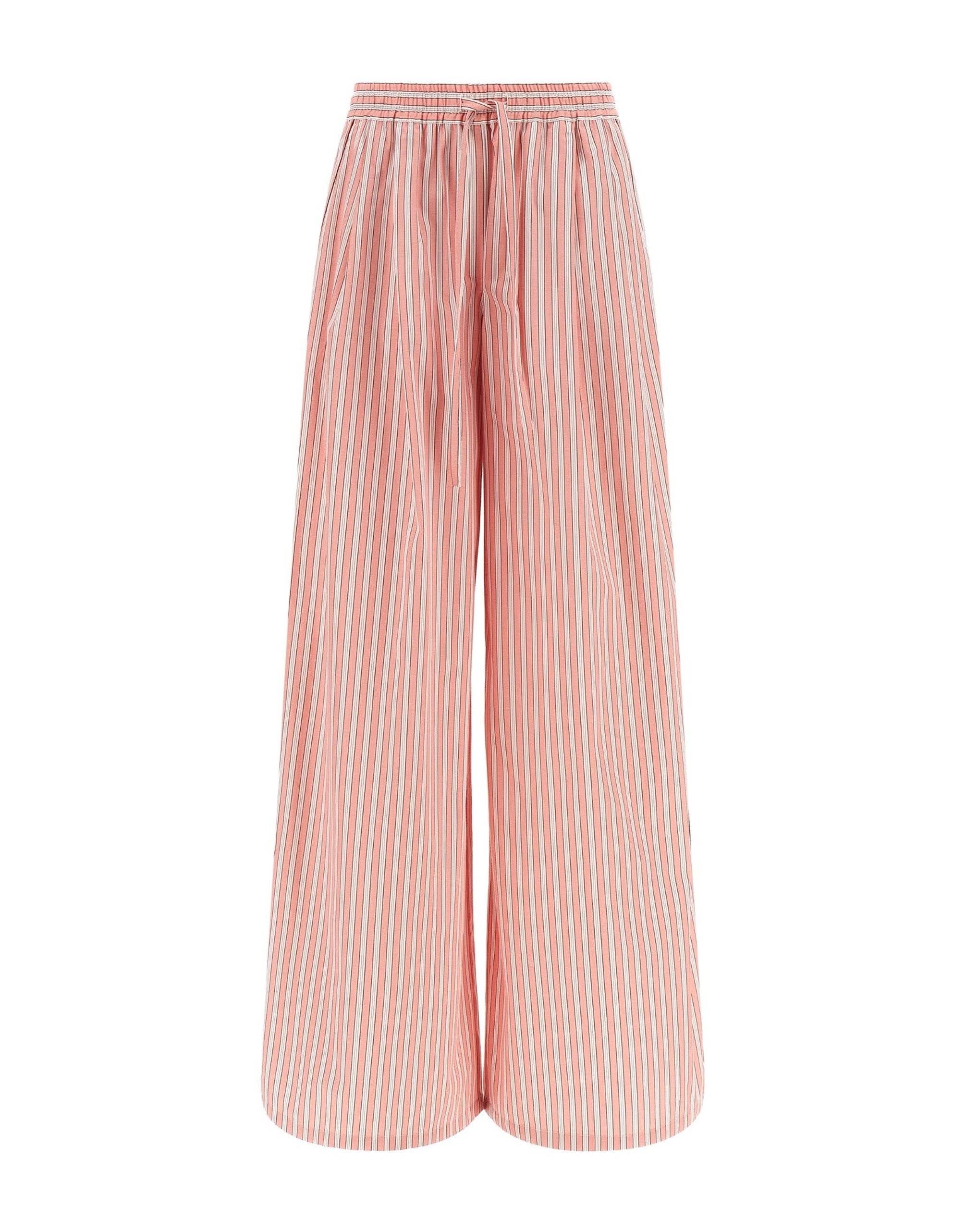 Dolce & Gabbana Striped Cotton Silk Pajama Pants