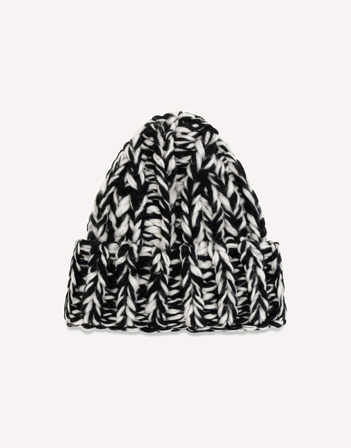 Ami Paris Xxl Wool Knit Beanie