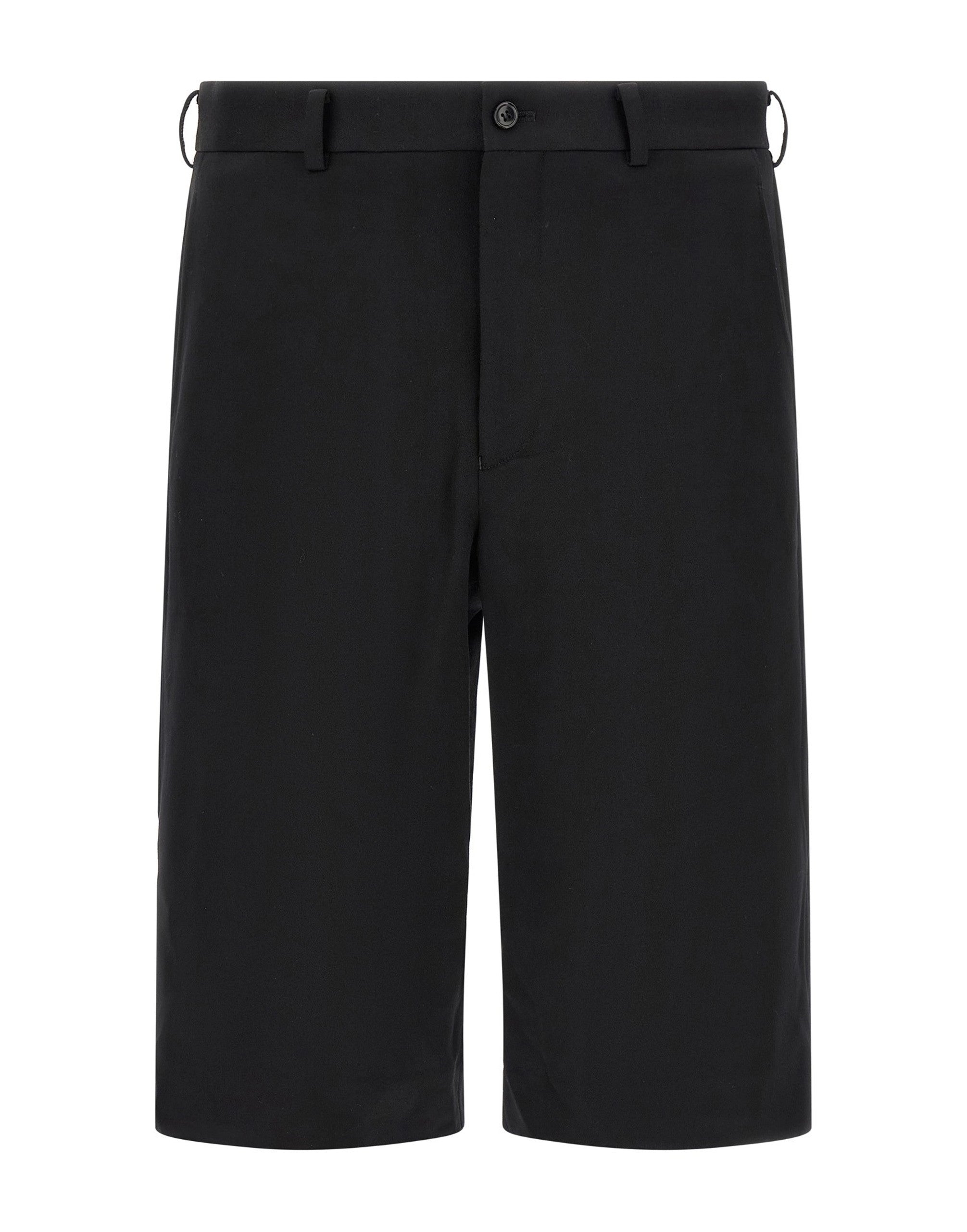 Comme Des Garçons Wool Zip Bermuda Shorts