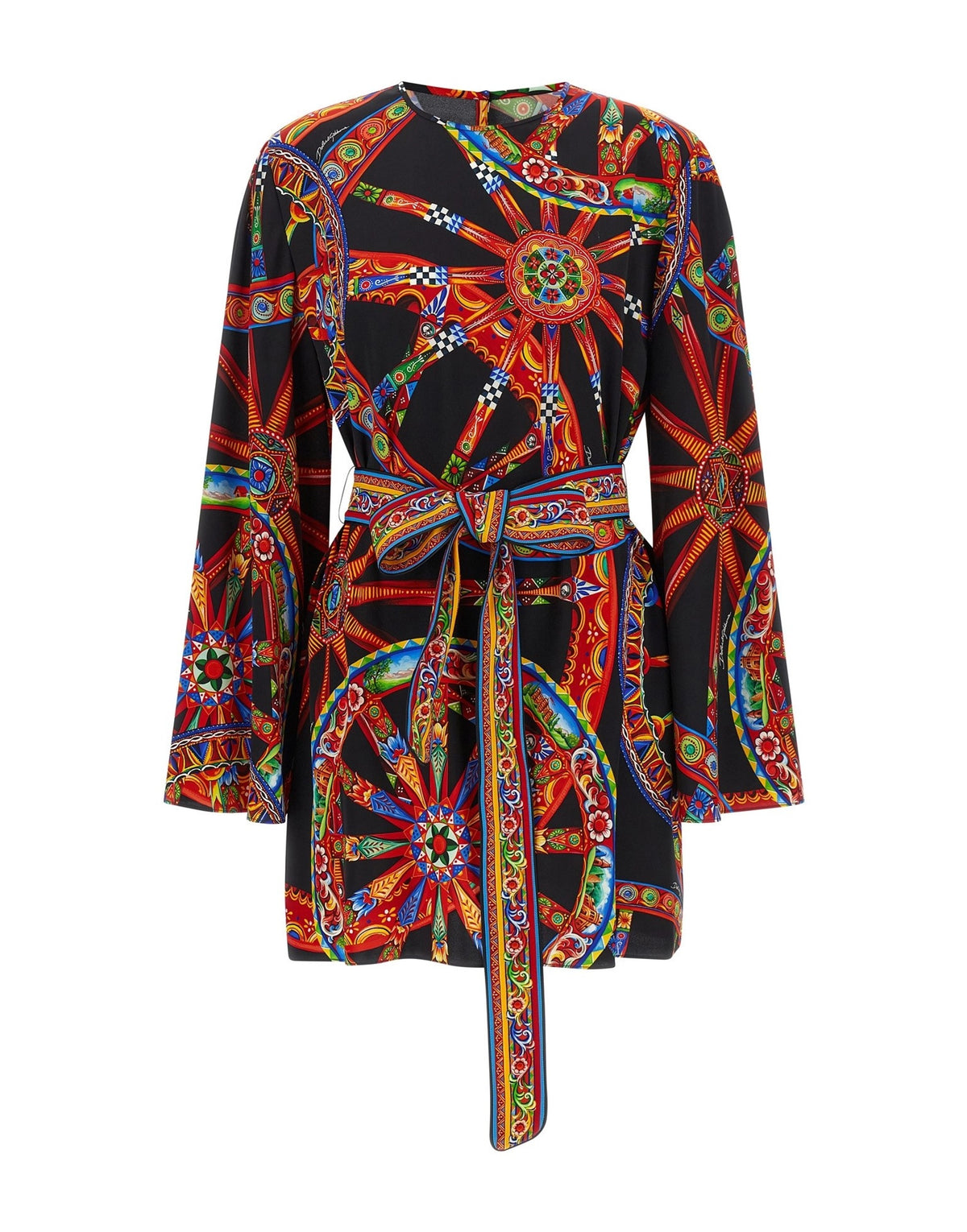 Dolce & Gabbana Carretto Print Mini Dress