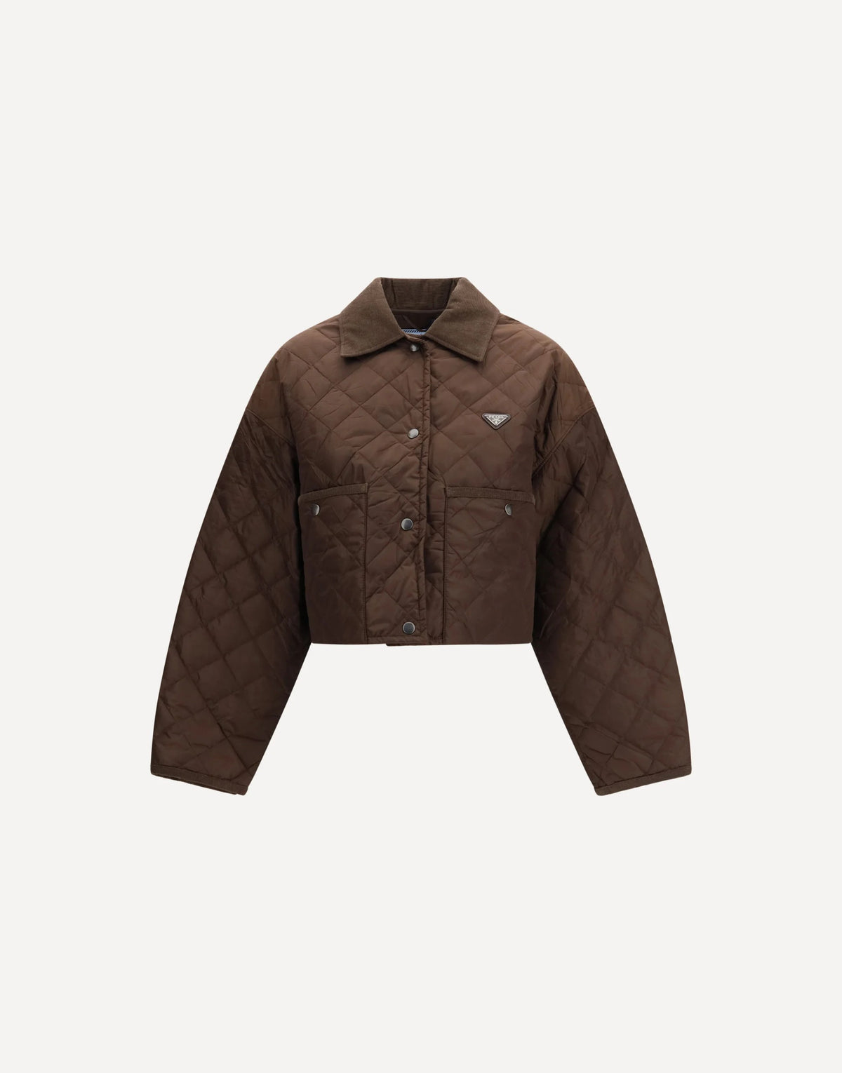 Prada Lightweight Re-Nylon Cropped Blouson Jacket