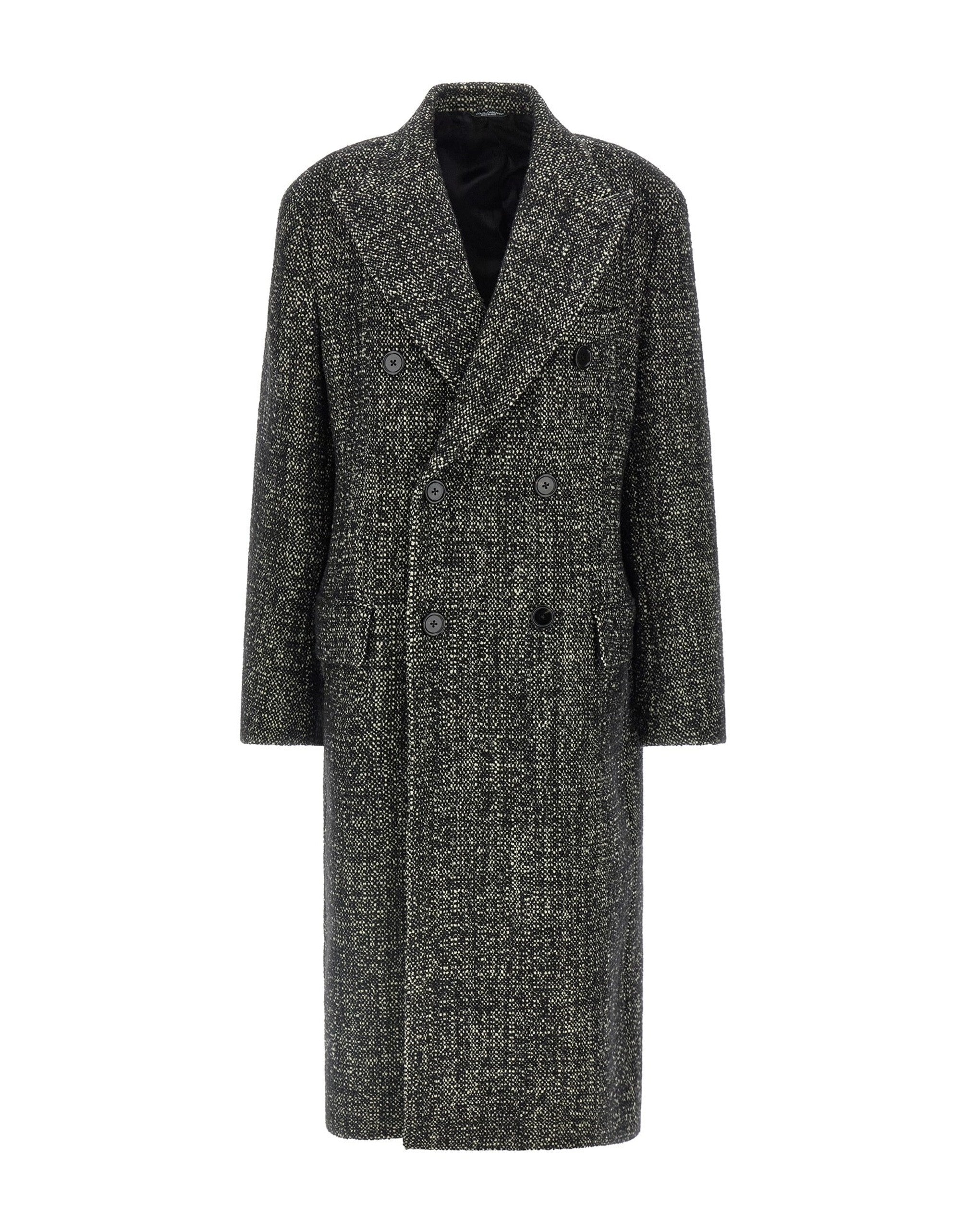 Dolce & Gabbana Bouclé-Wollmantel