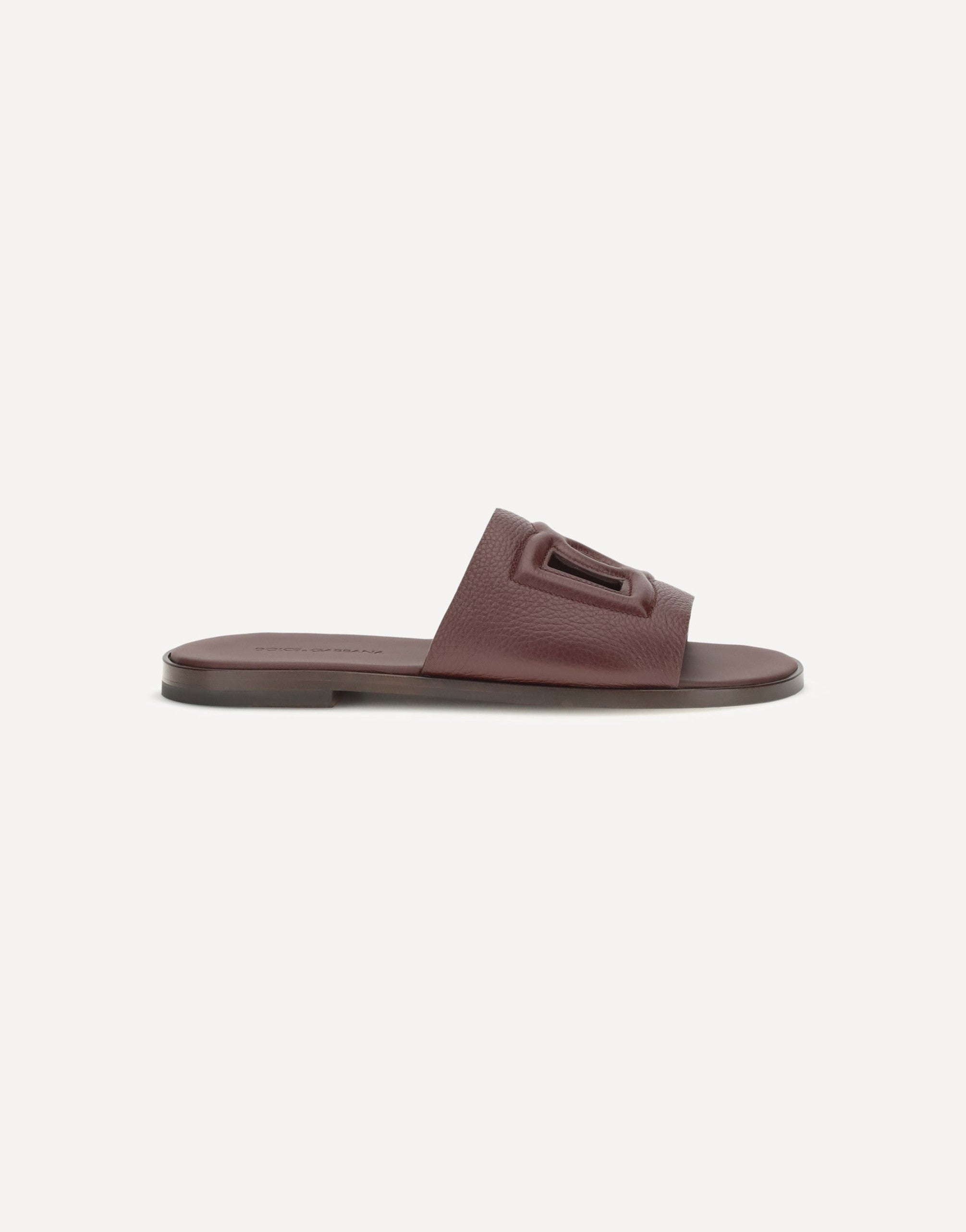 Dolce & Gabbana Sandalen aus genarbtem Leder