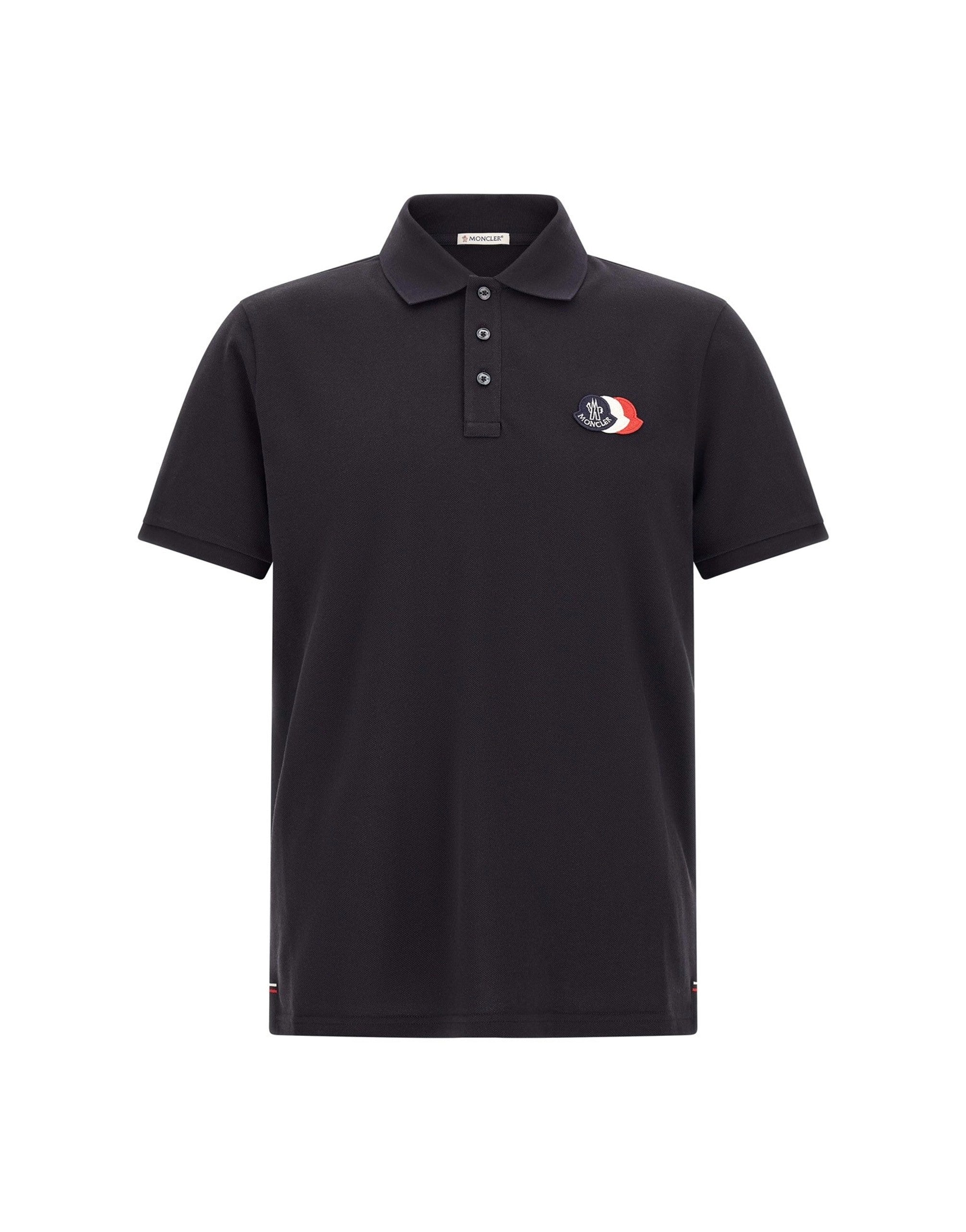 Moncler Triple Logo Polo Shirt