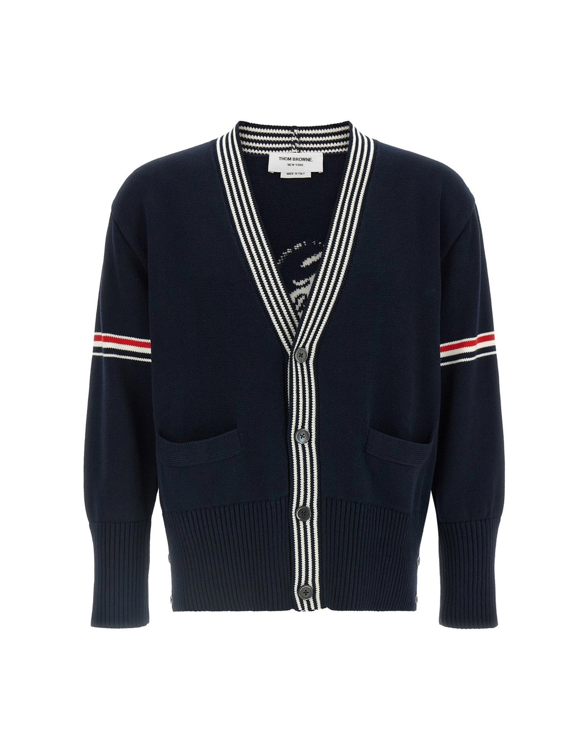 Thom Browne Lobster Inlay Cardigan