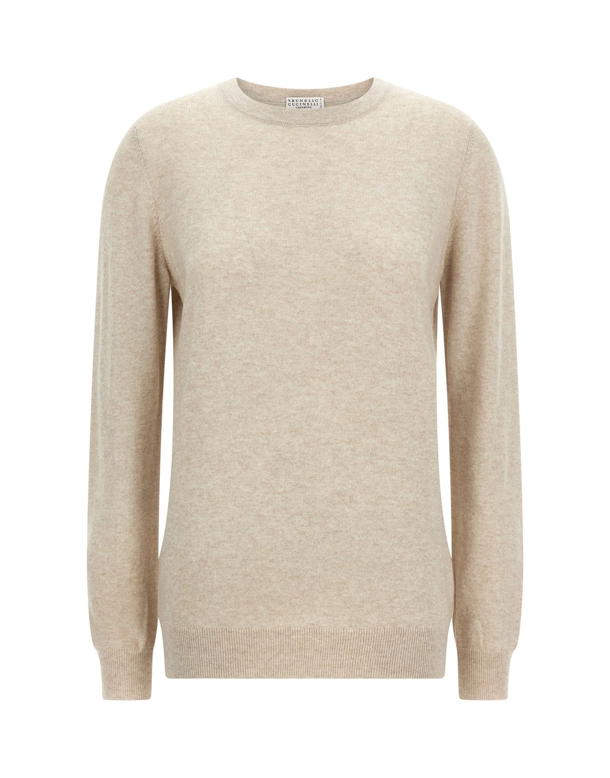 Brunello Cucinelli Cashmere Sweater With Jewel Back