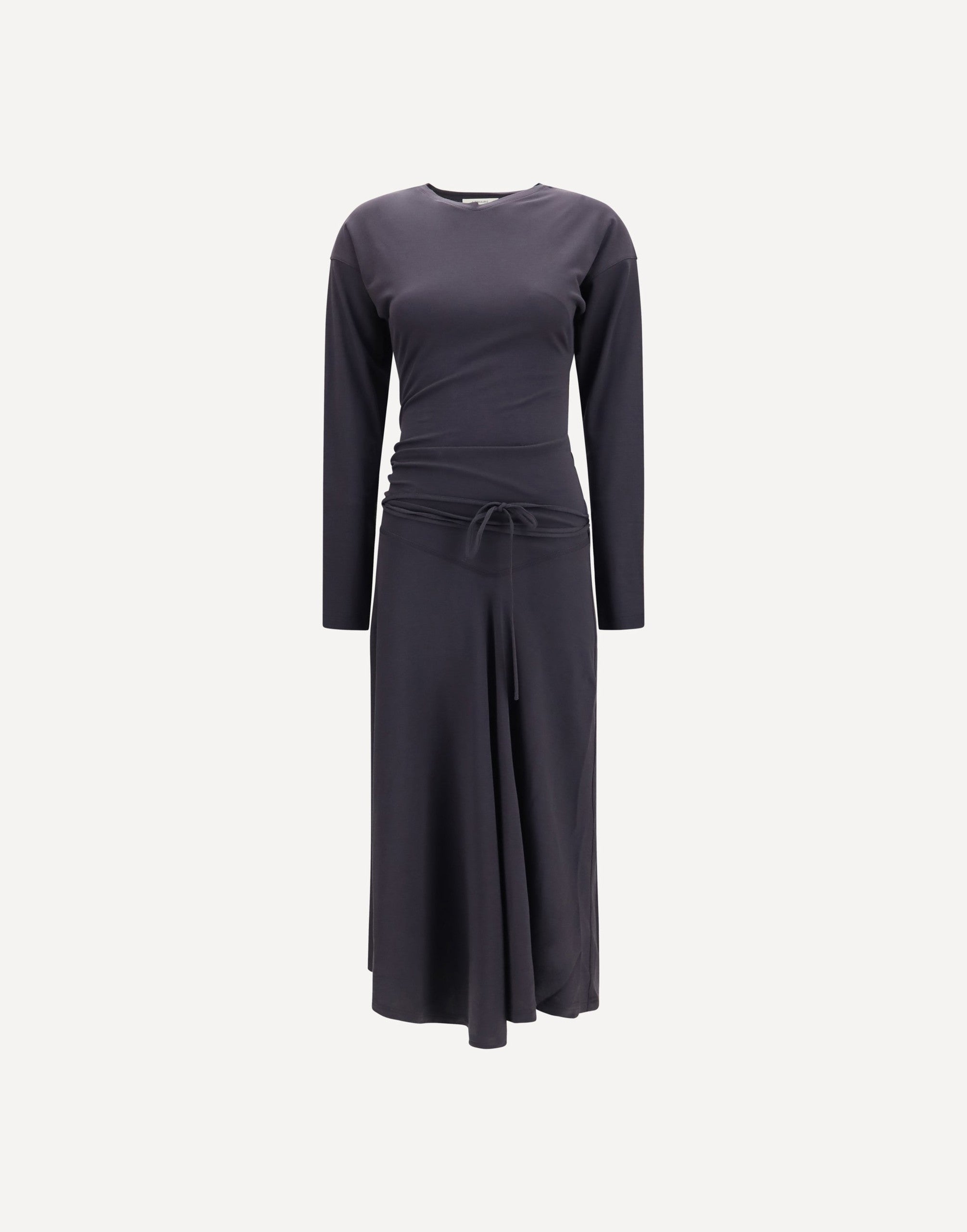Lemaire Draped Fitted Long Dress