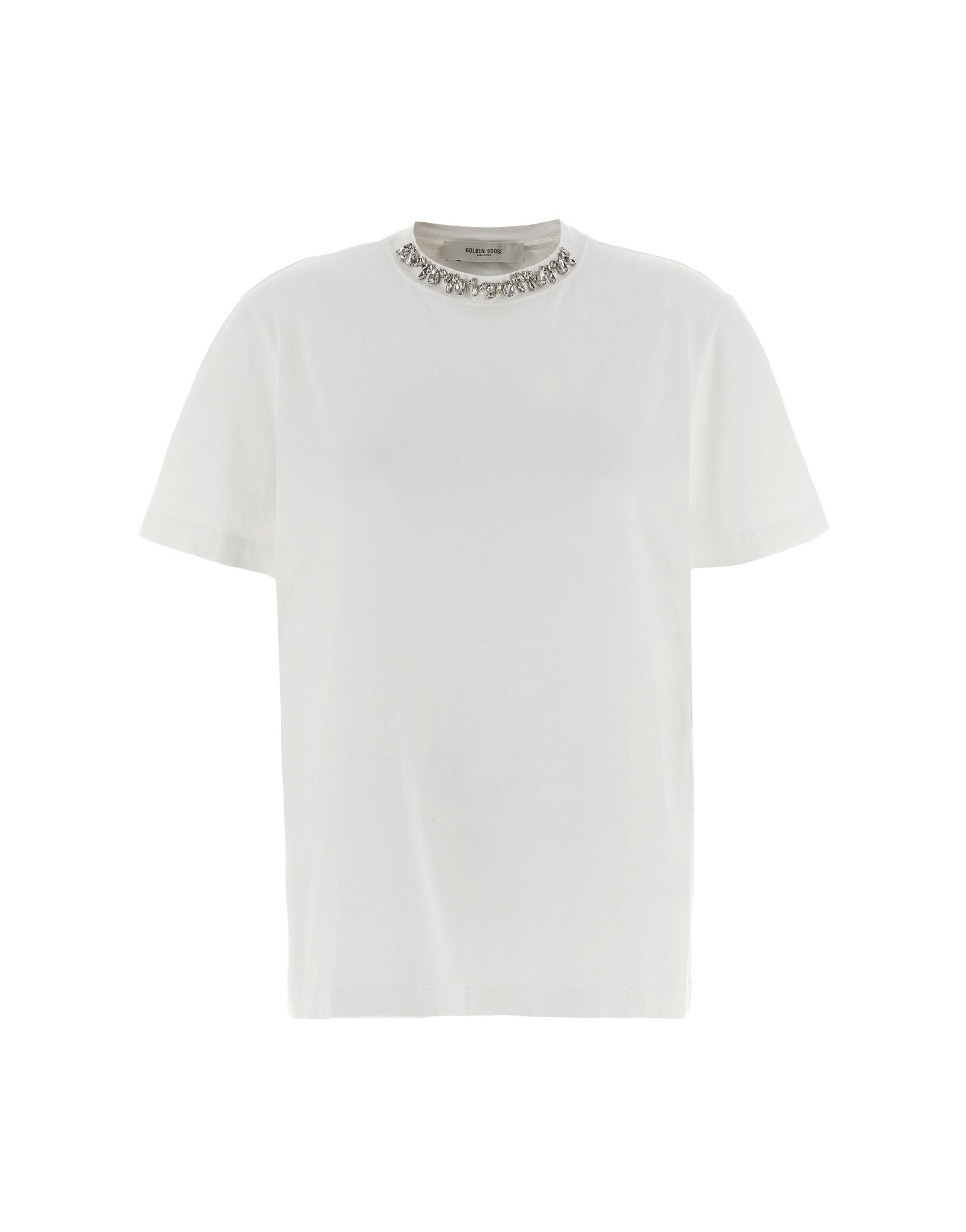 Golden Goose Crystal Crew Neck T-Shirt