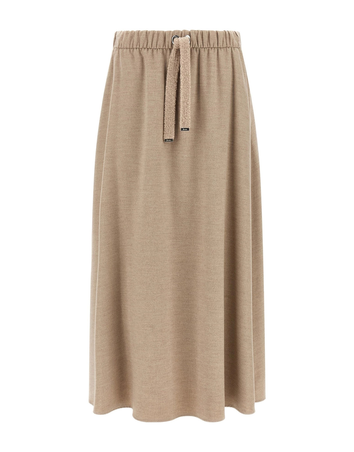 Herno Midi Skirt With Drawstring