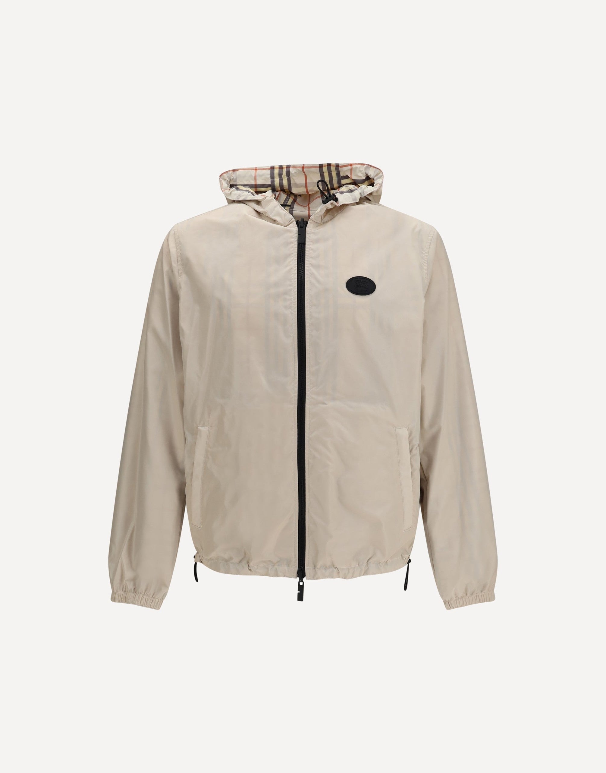 Burberry Reversible Check Hooded Jacket