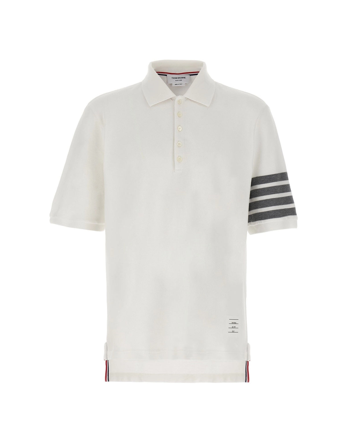 Thom Browne 4BAR 폴로 셔츠