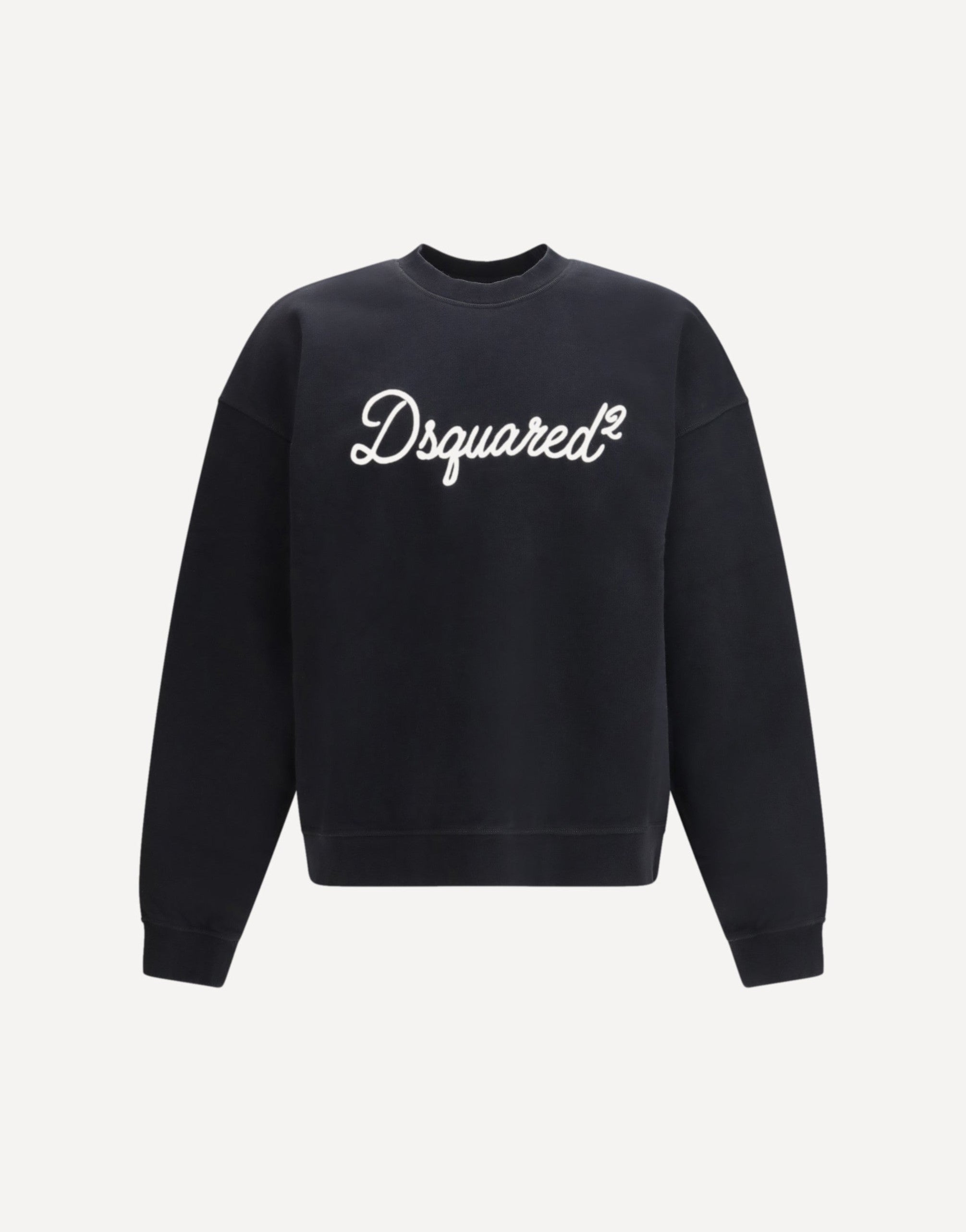 Cotton Crewneck Sweatshirt With Logo