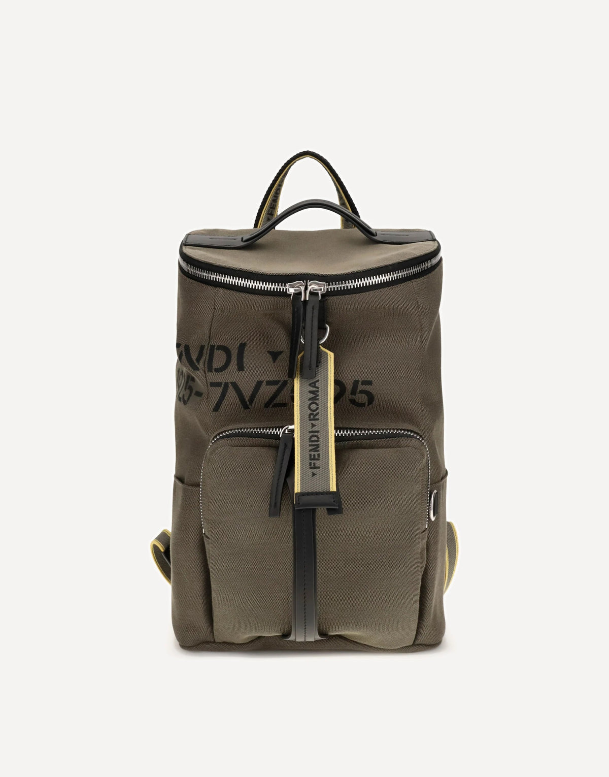 Fendi Tourist Canvas Backpack