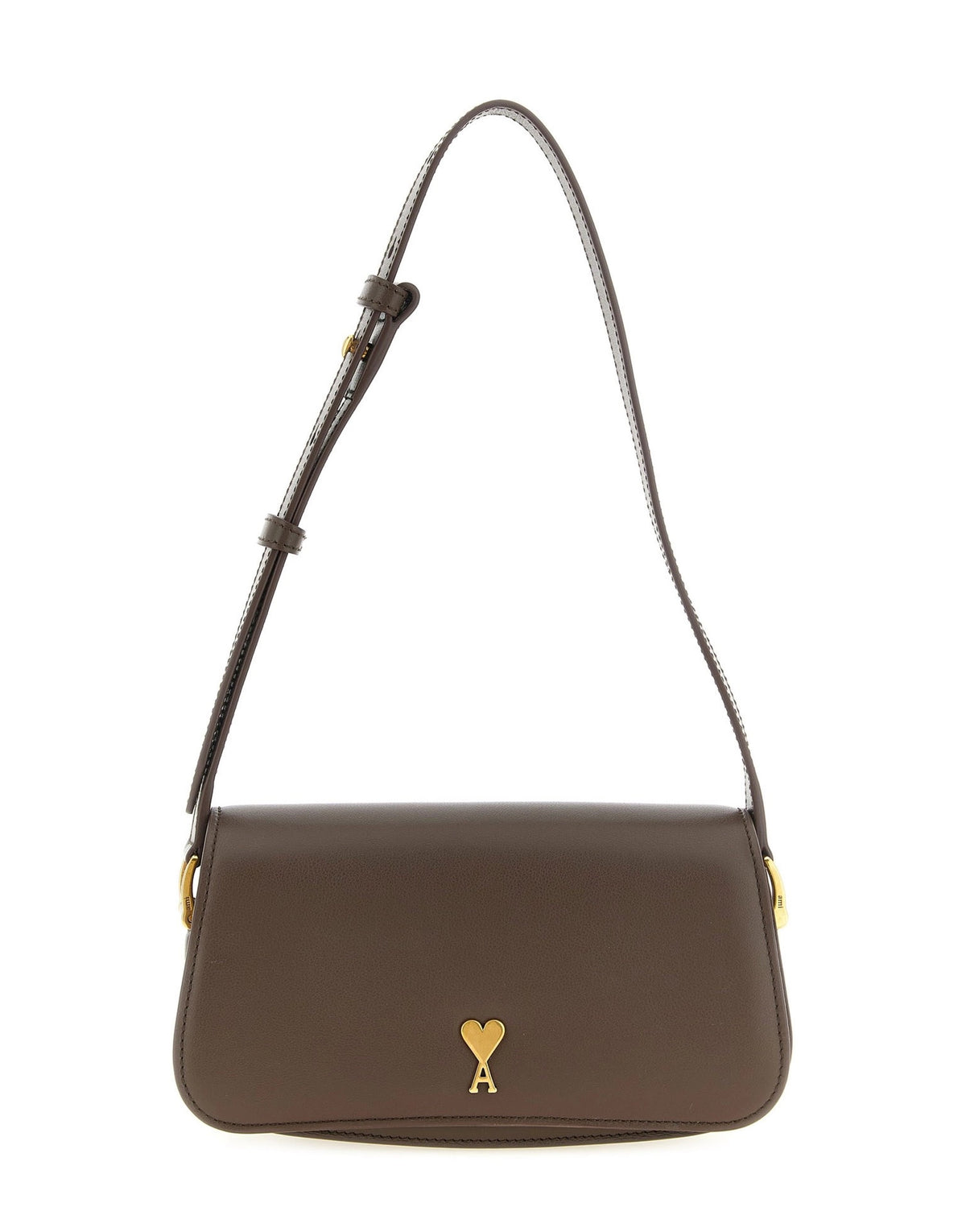 Ami Paris Suede кожаная сумка на плечо Paris Paris