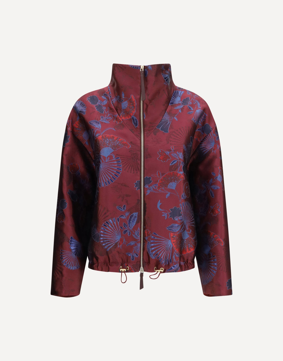 Giorgio Armani Full-Zip Jacquard Jacket