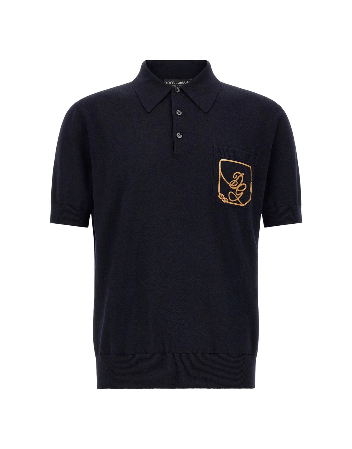 Dolce & Gabbana Logo Embroidery Polo Shirt