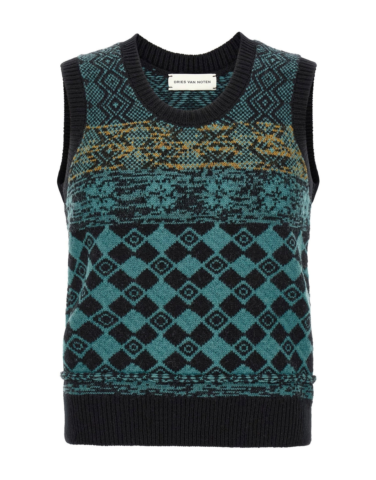 Dries Van Noten Mahoba Knitted Vest
