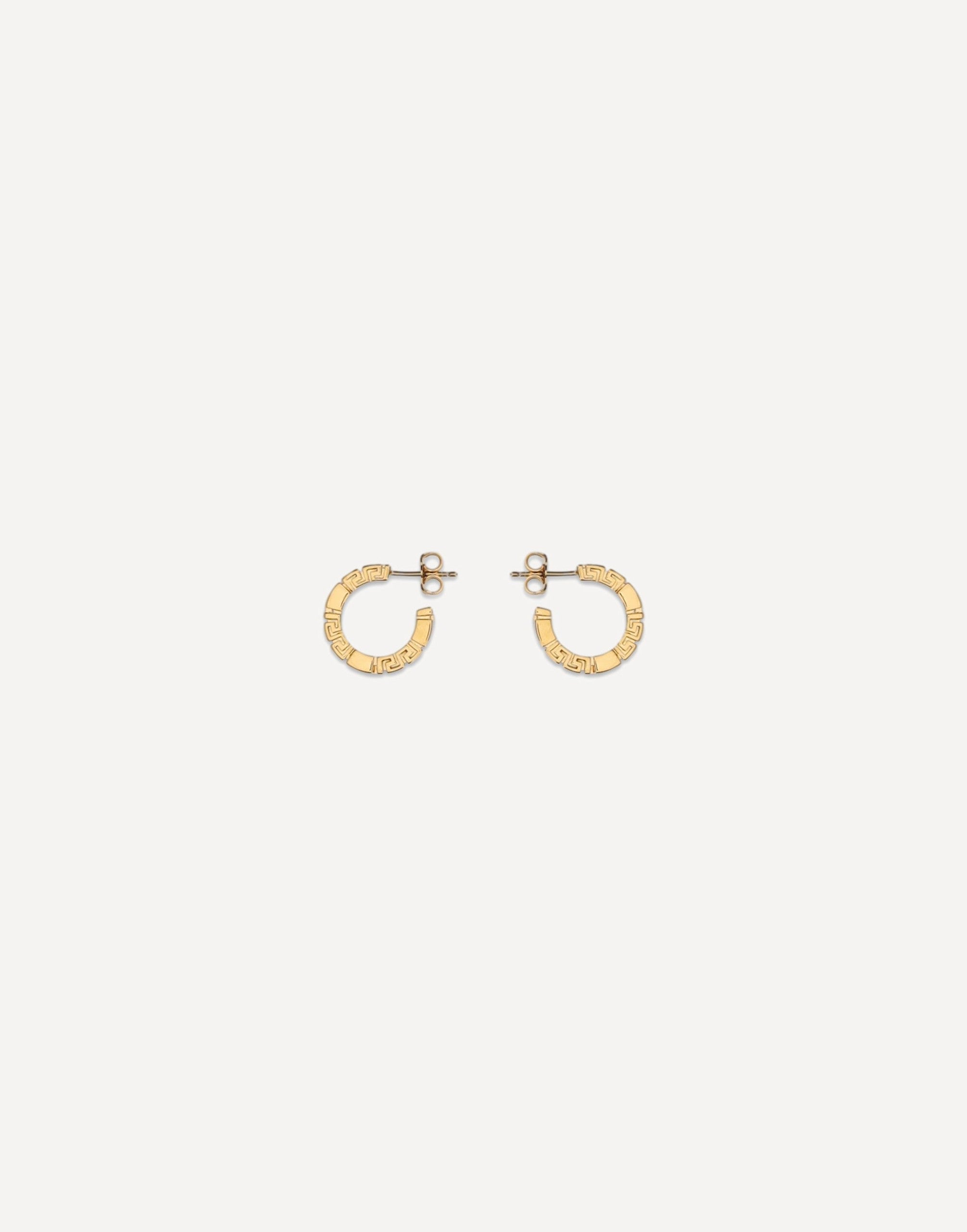 Versace Greca Motif Earrings