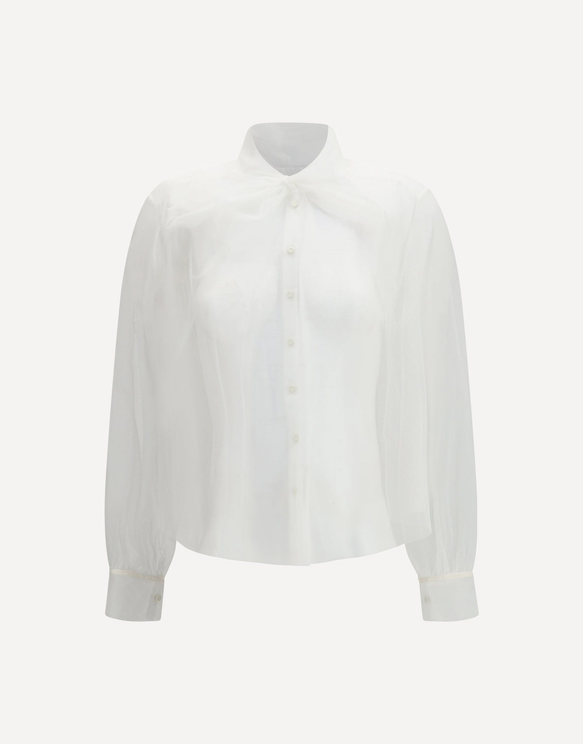 Forte_Forte Tulle Shirt With Sash