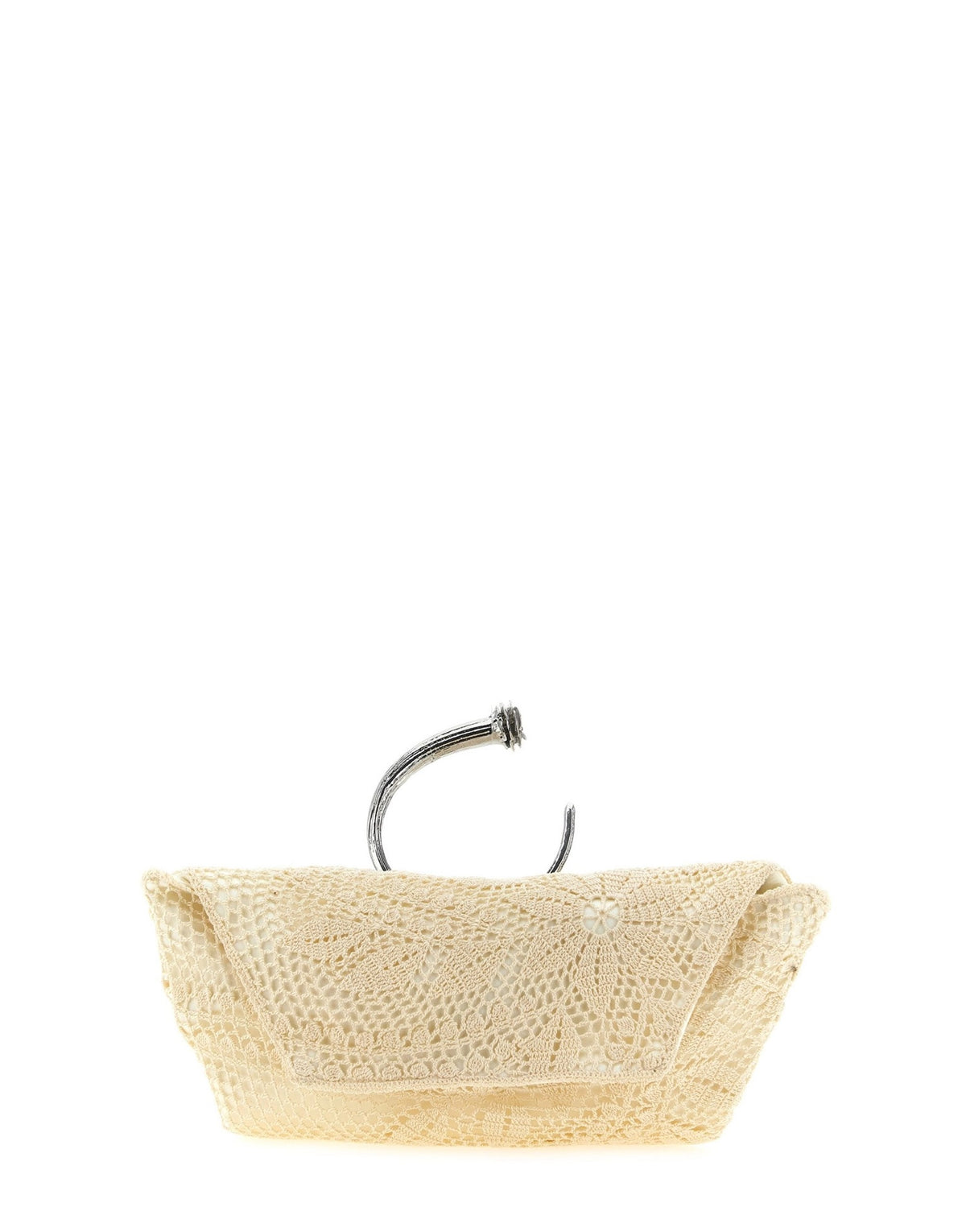 Magda Butrym Floral Crochet Clutch