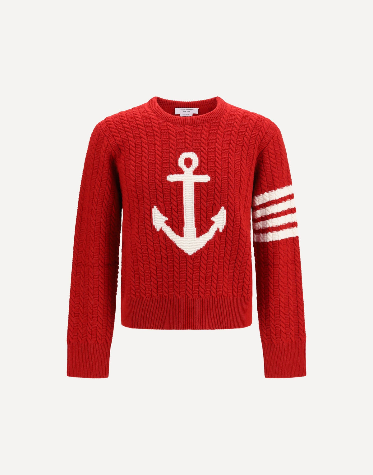 Thom Browne 4-Bar Merino Wool Sweater
