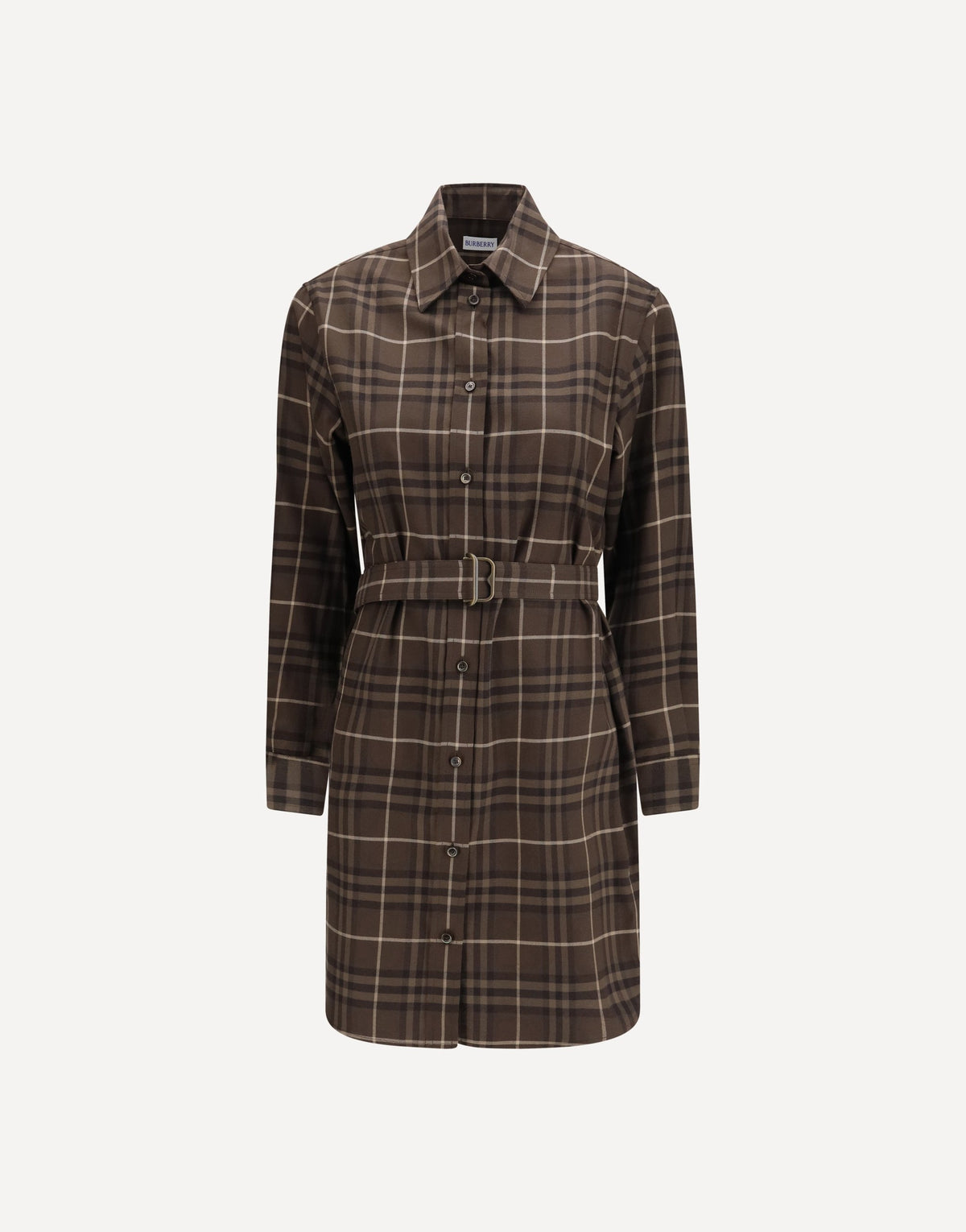 Burberry Check Cotton Shirt Dress