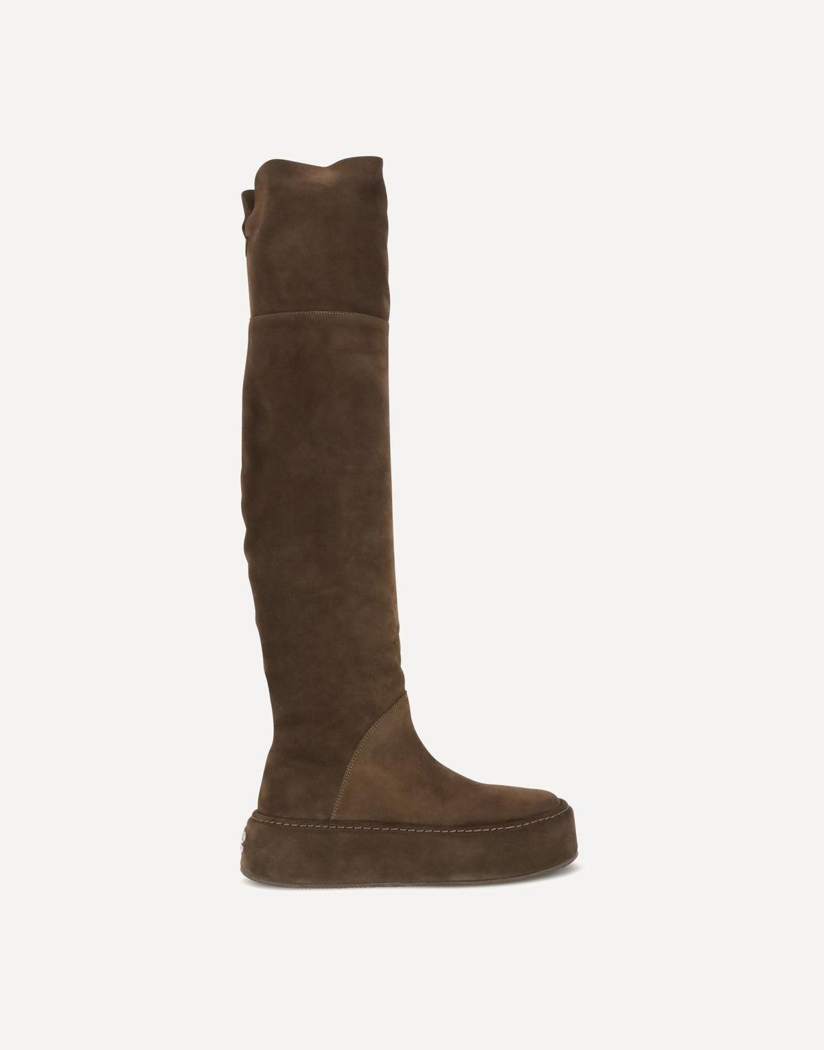 Casadei Suede Knee-High Boots