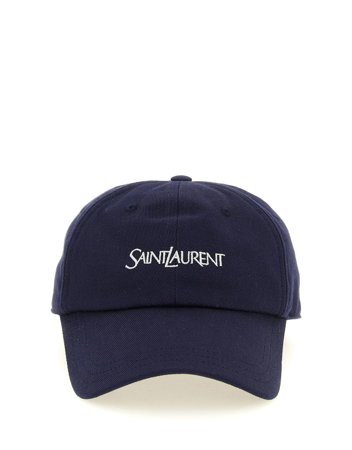Saint Laurent Embroidered Logo Baseball Cap