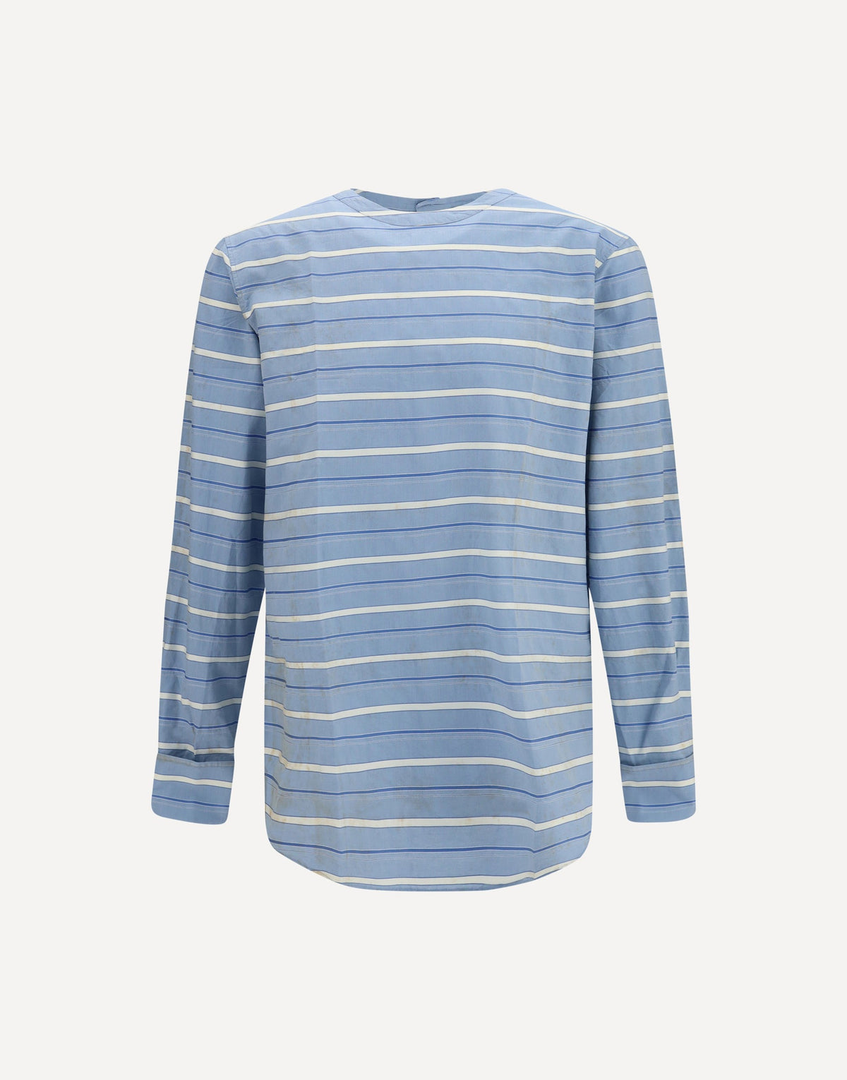 Prada Cotton Shirt With Back Buttons