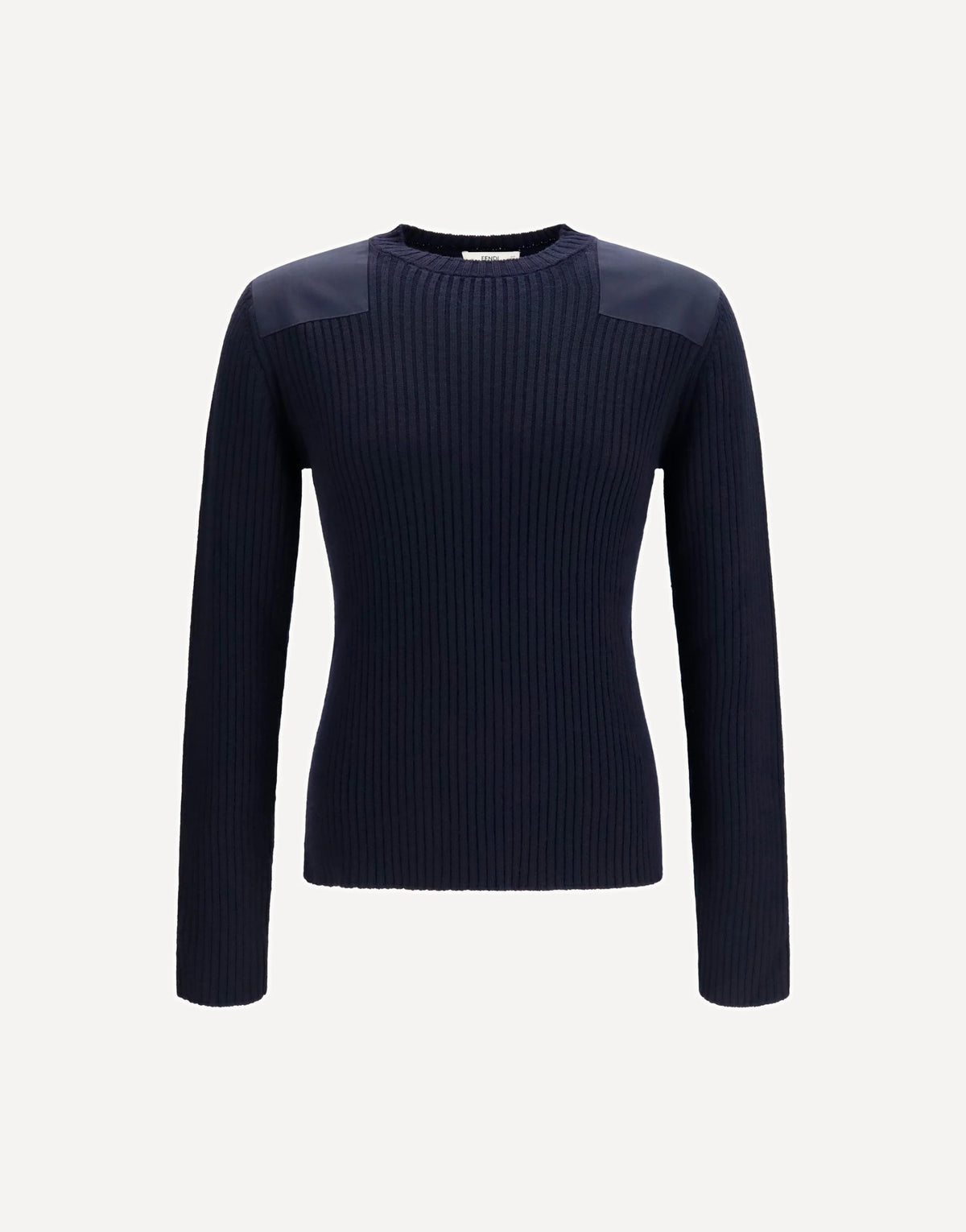Fendi Ribbed Wool Sweater