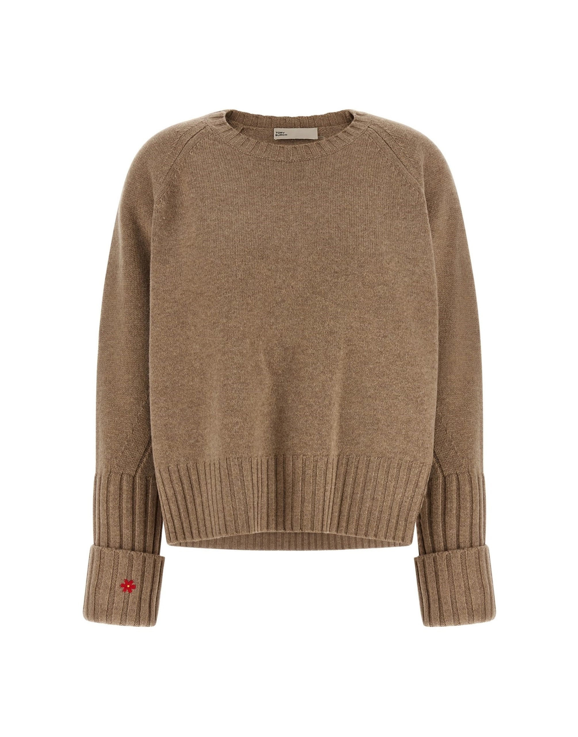 Tory Burch Crew Neck Wool Sweater