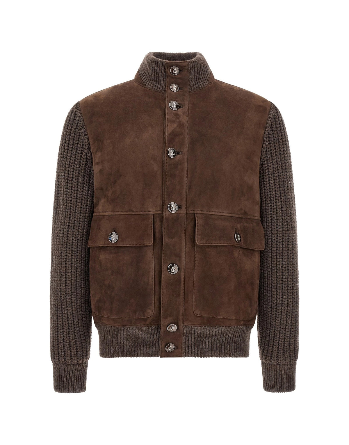 Brunello Cucinelli Suede Insert Jacket