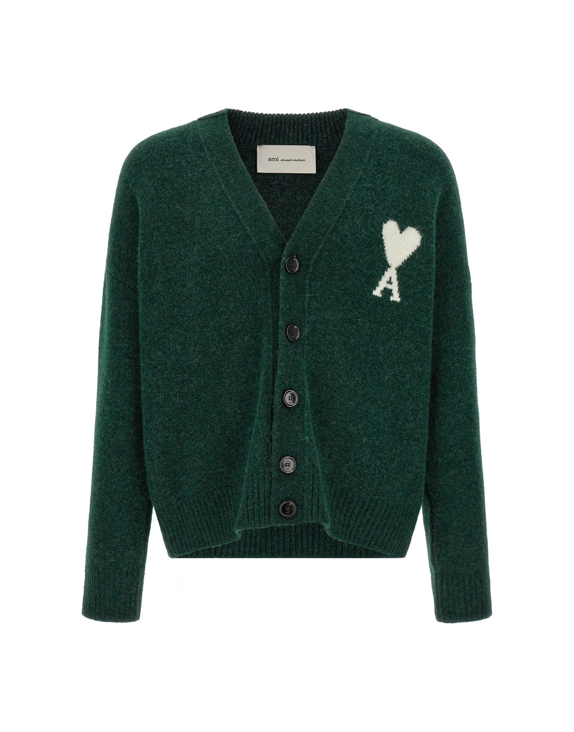 Ami Paris Ami De Coeur Cardigan