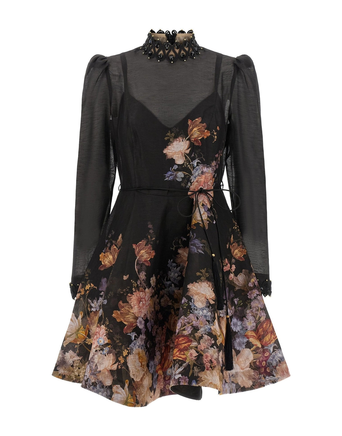 Zimmermann Valiant Embellish Mini Dress