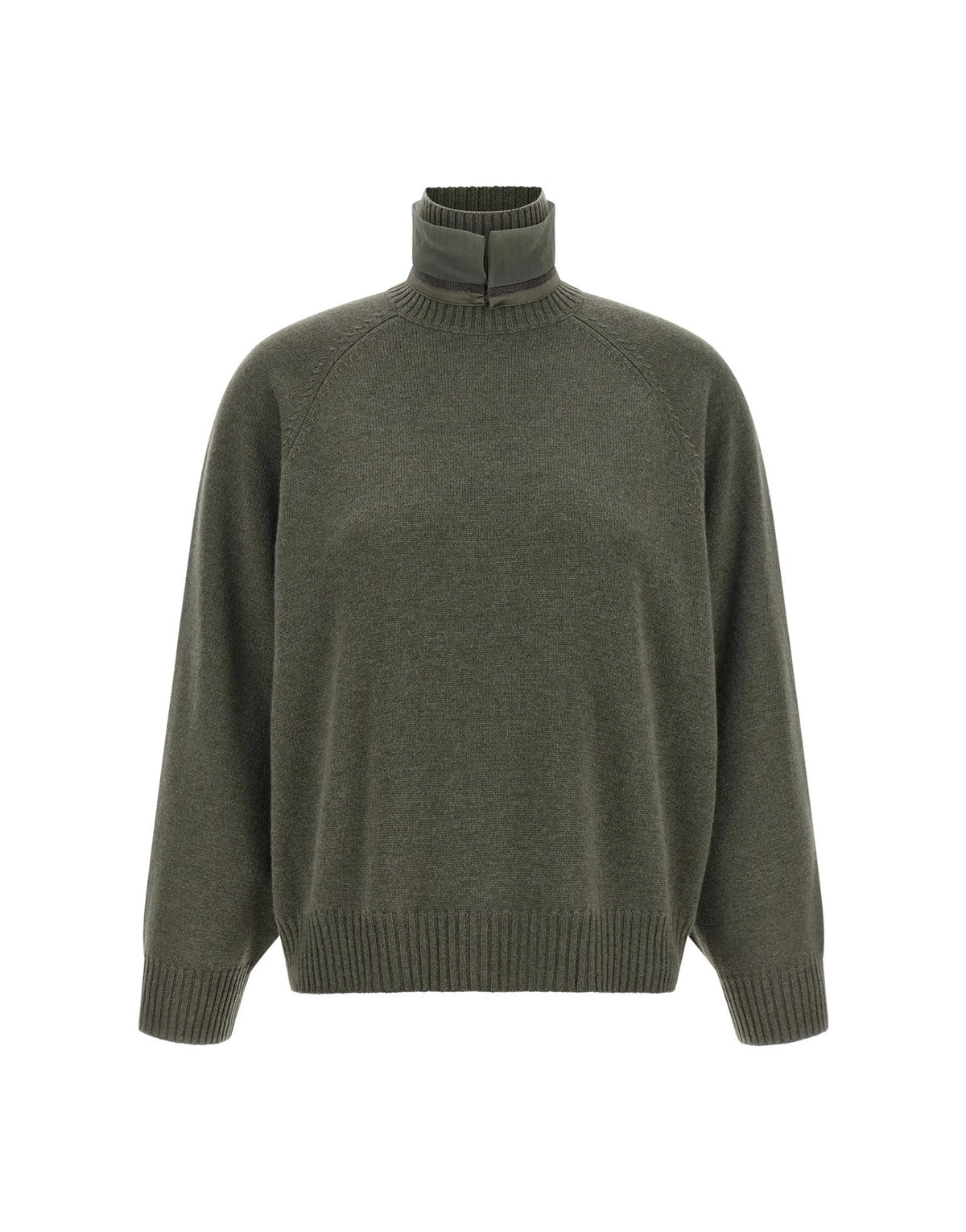 Brunello Cucinelli Monile Insert Sweater