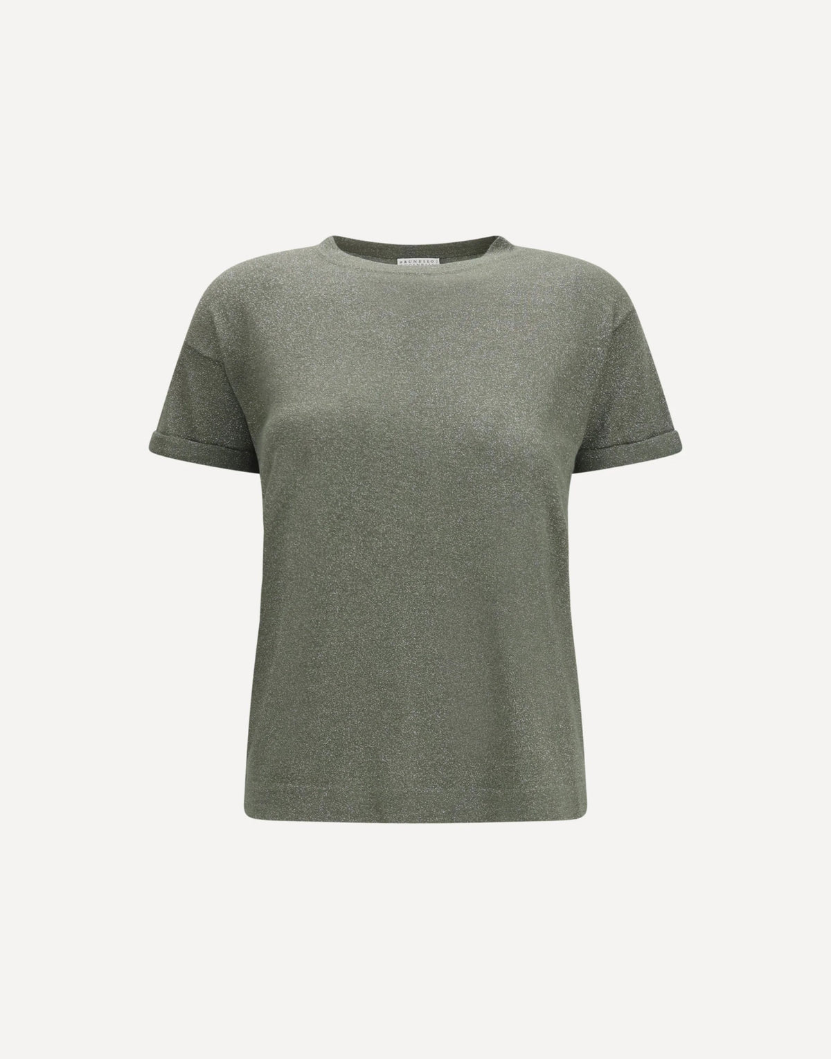 Brunello Cucinelli Cashmere Glitter T-Shirt