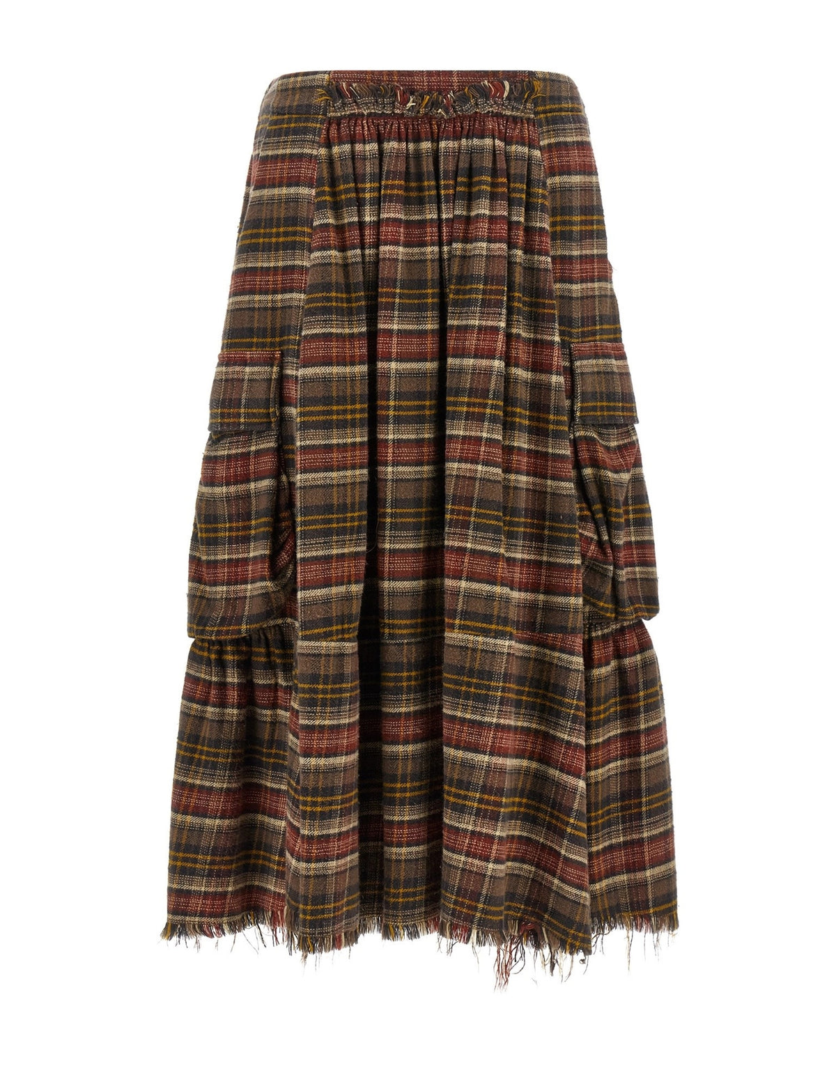 R13 Cargo Maxi Skirt