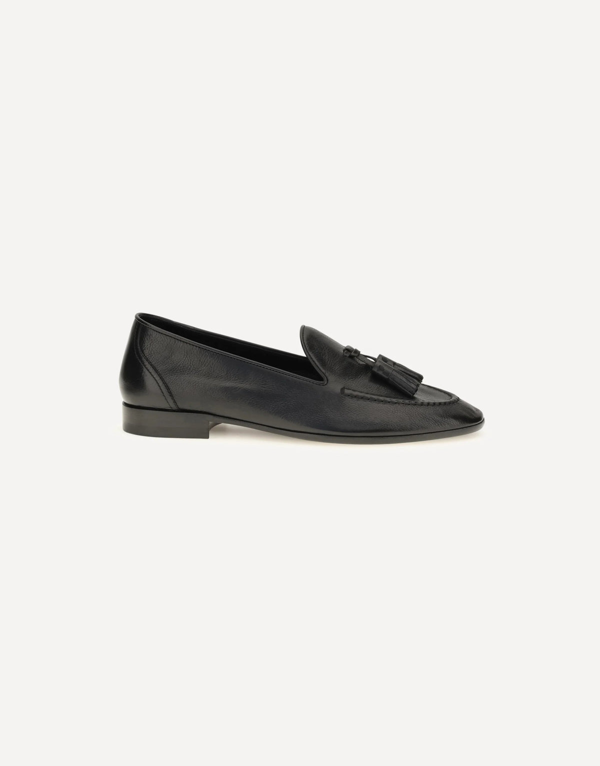The Row Caden Leather Loafers