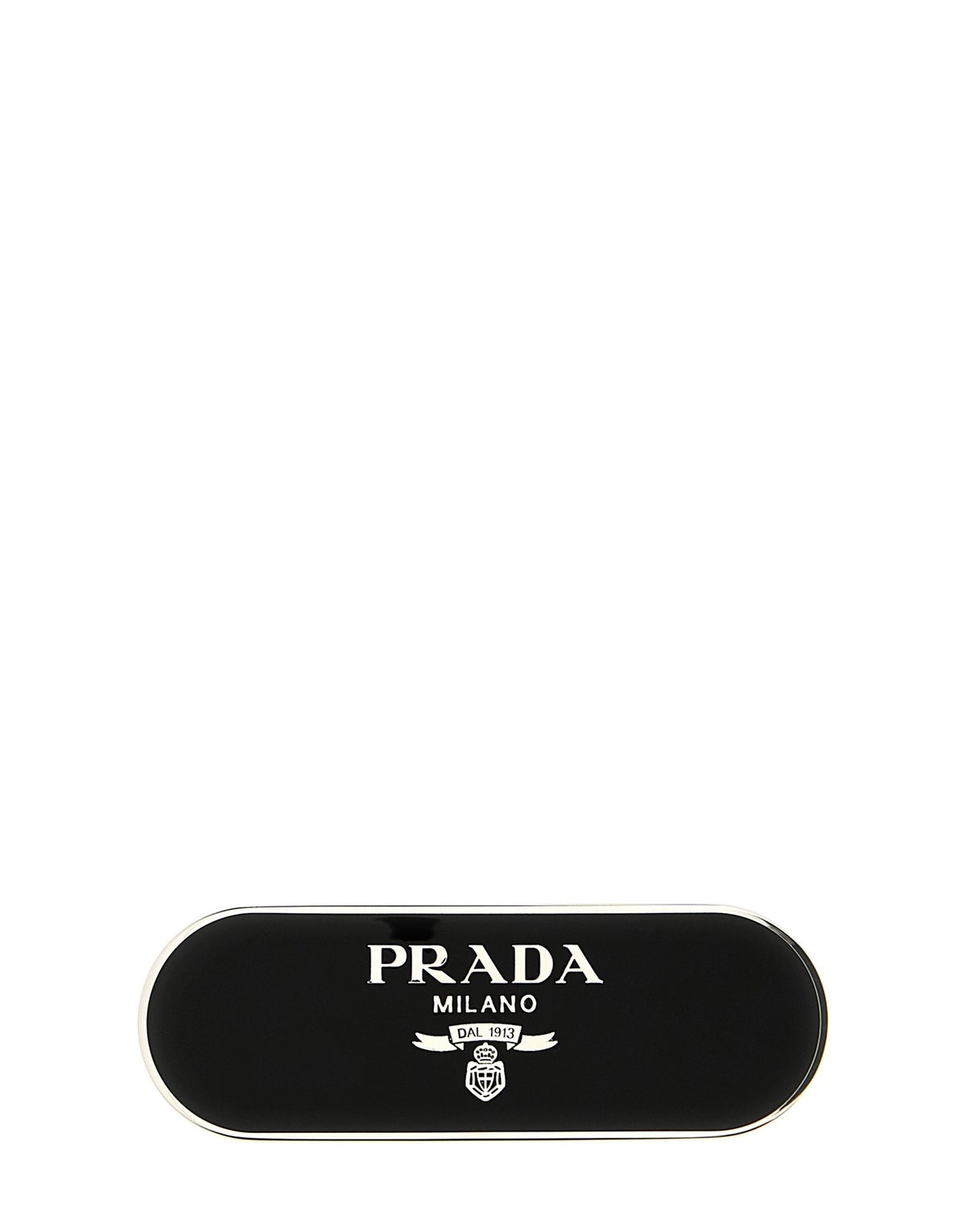 Prada Logo Hair Clip