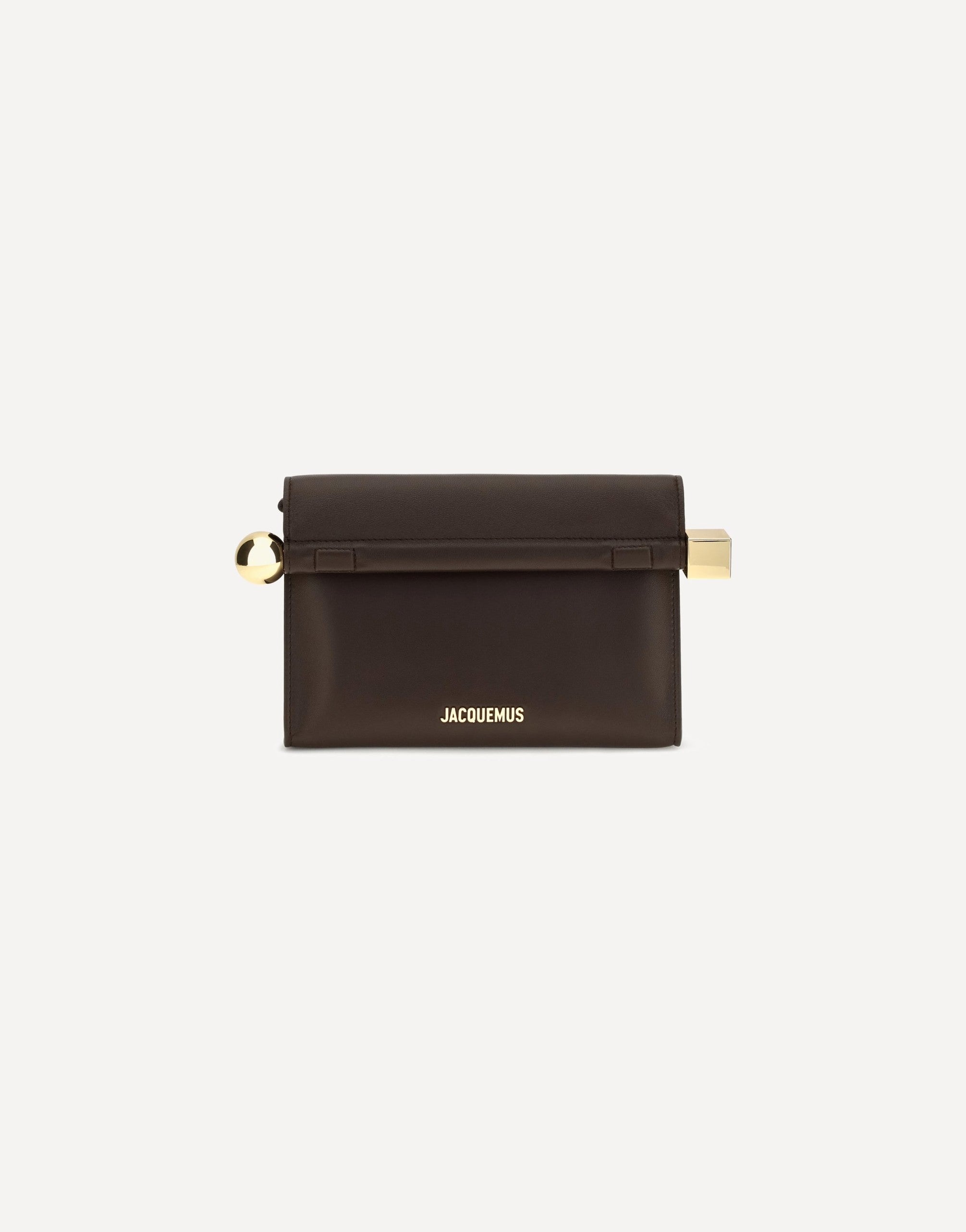 Jacquemus Bolso de hombro de piel Rond Carré