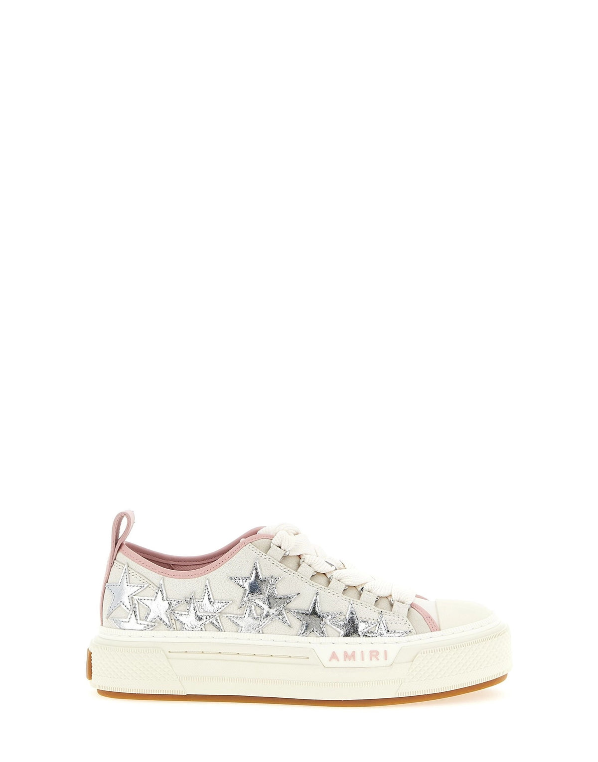 Amiri Metallic Stars Court Low Sneakers